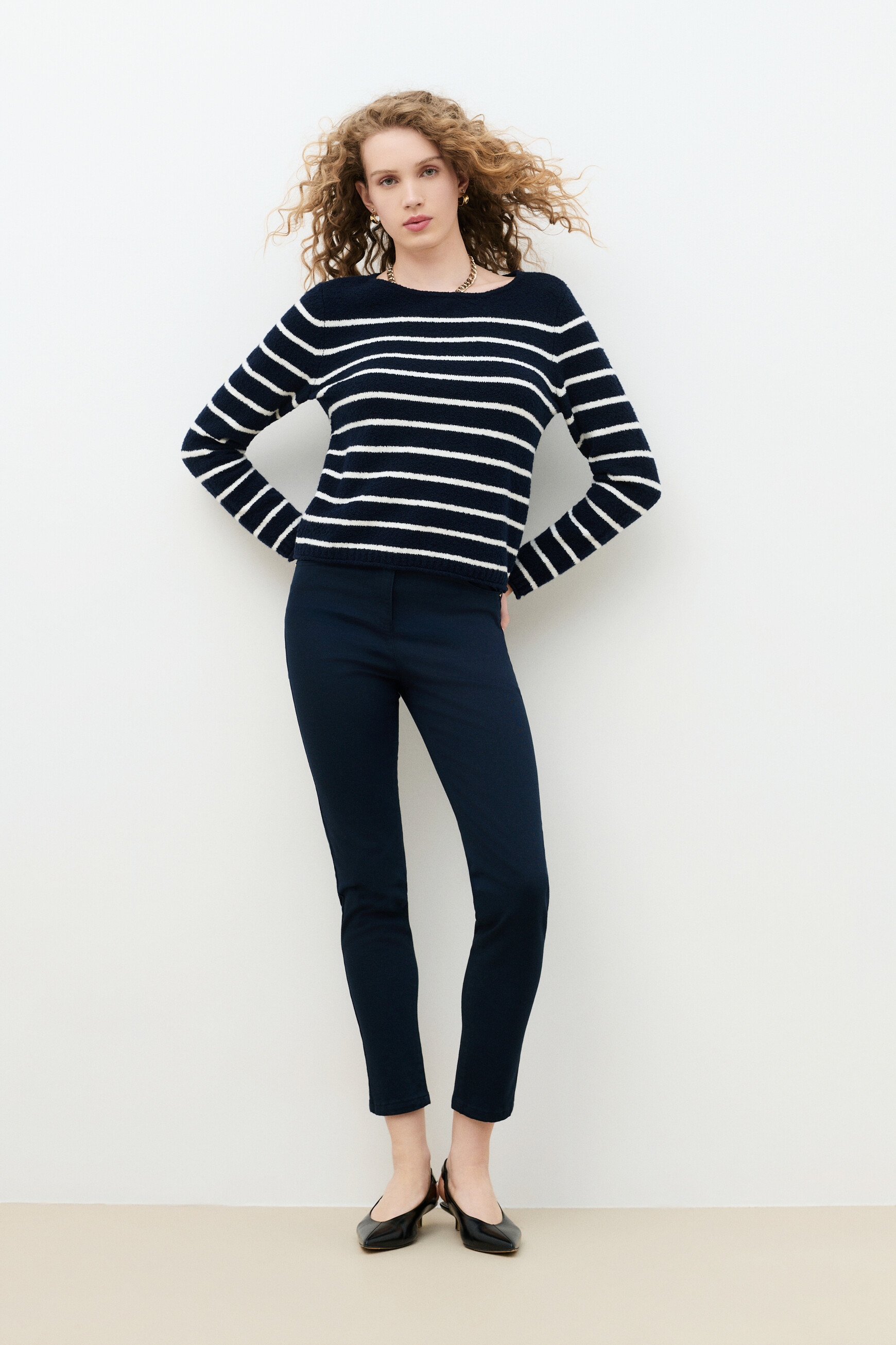 Mpierrick sweater navy blue woman