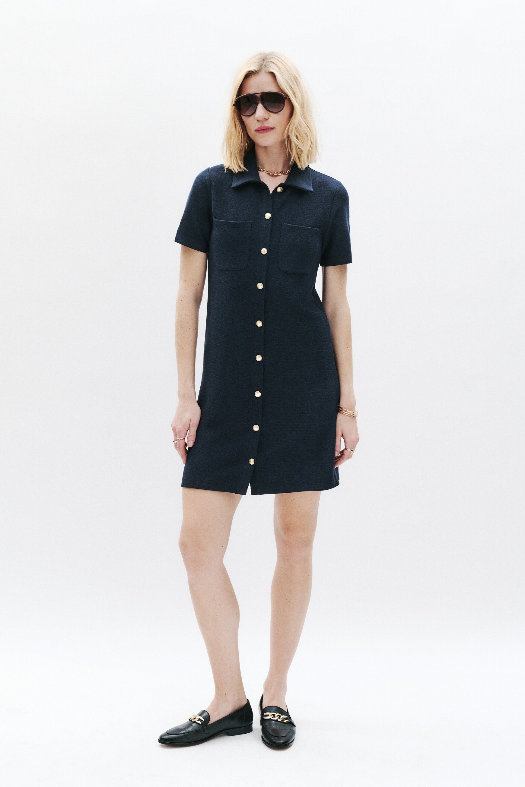 robe robias bleu marine femme Robe Robias bleu marine femme