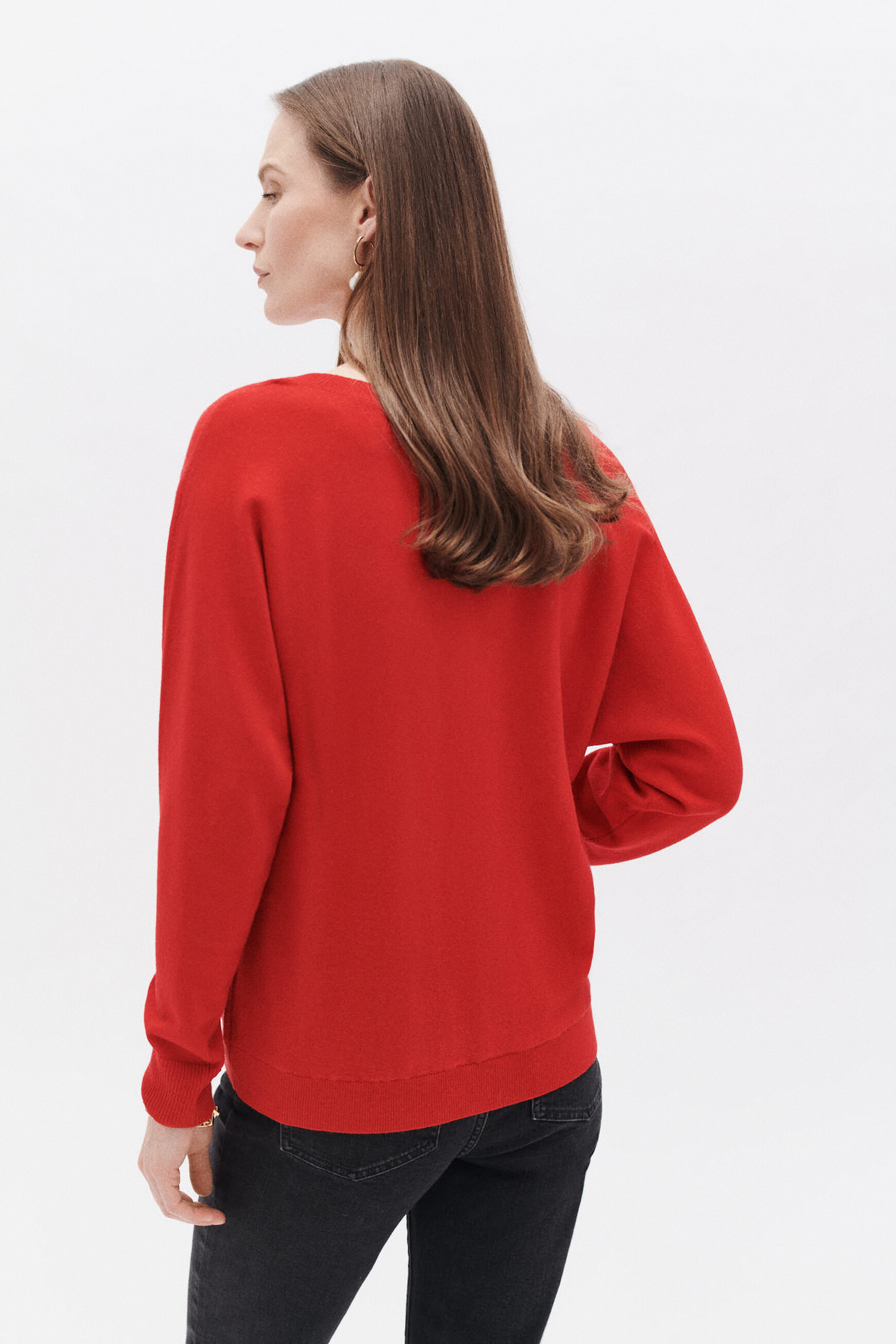 Pull malwen rouge femme