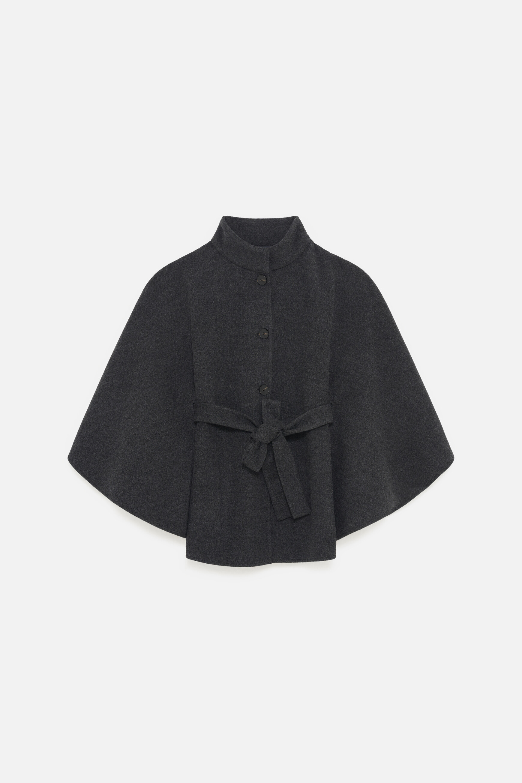 poncho hacaro grau damen Poncho Hacaro grau damen