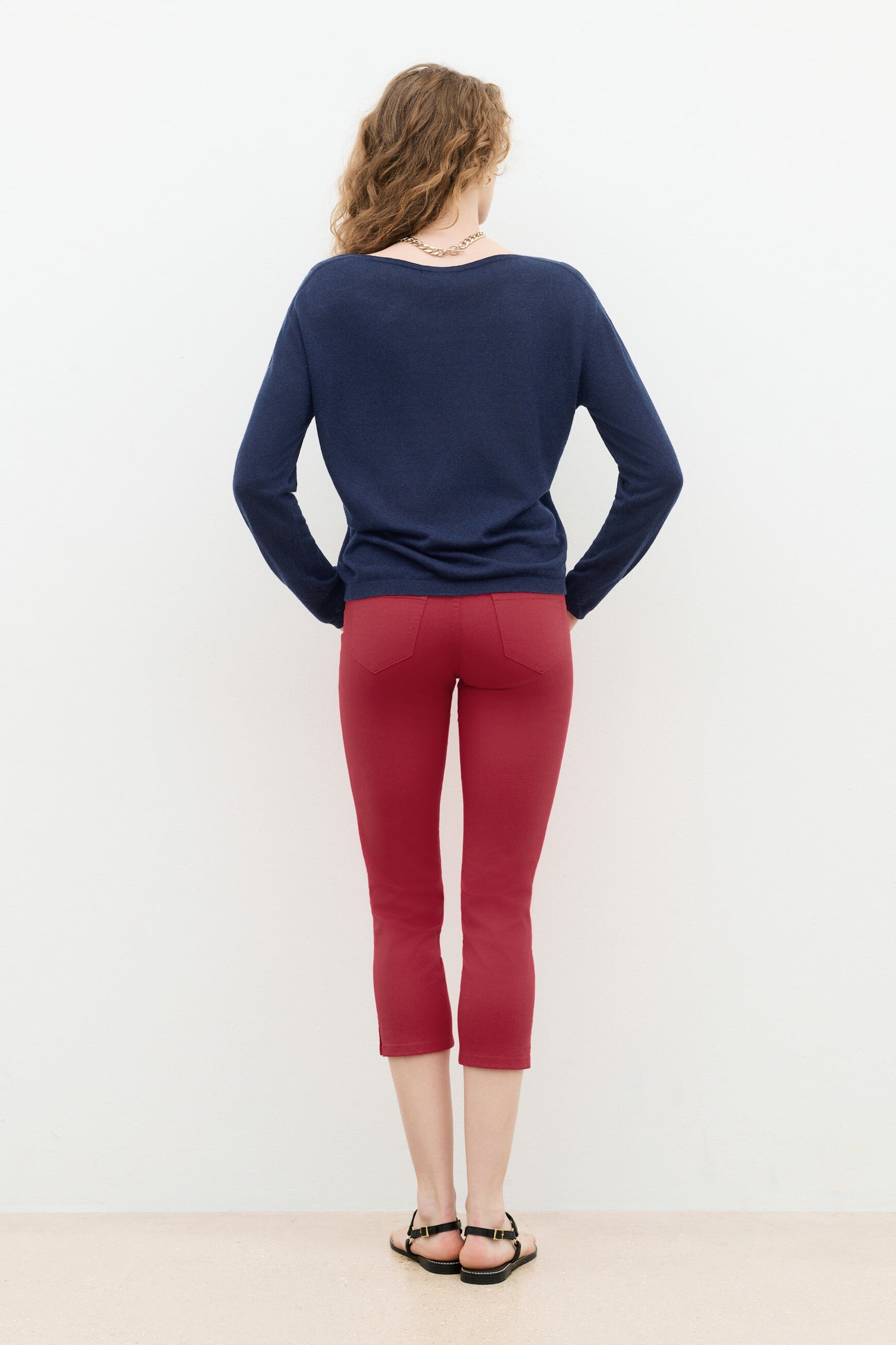 Mcolombe sweater navy blue woman