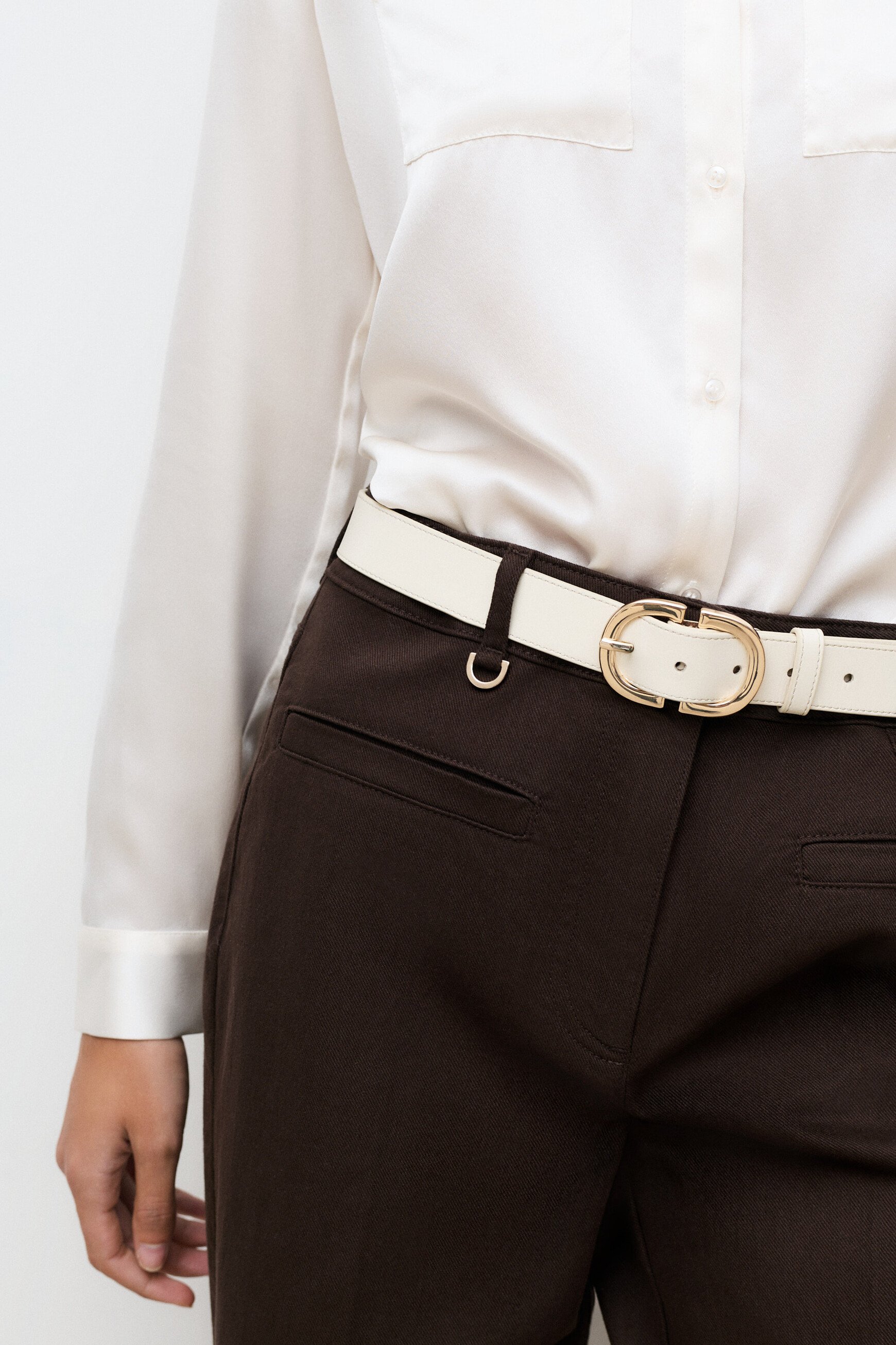 marron fonc&eacute; vrouw