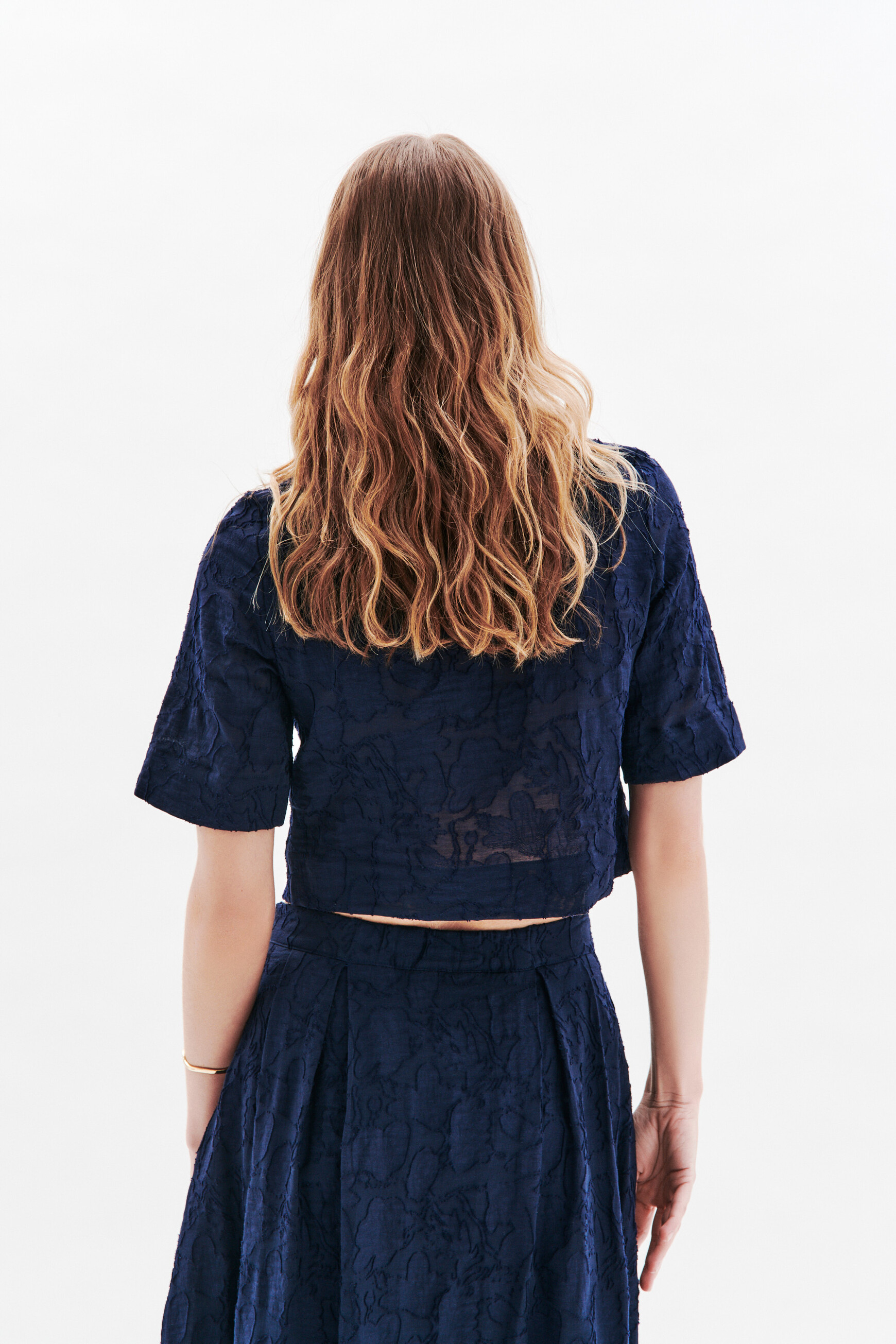 bluse cynthia2 marineblau damen Bluse Cynthia2 marineblau damen