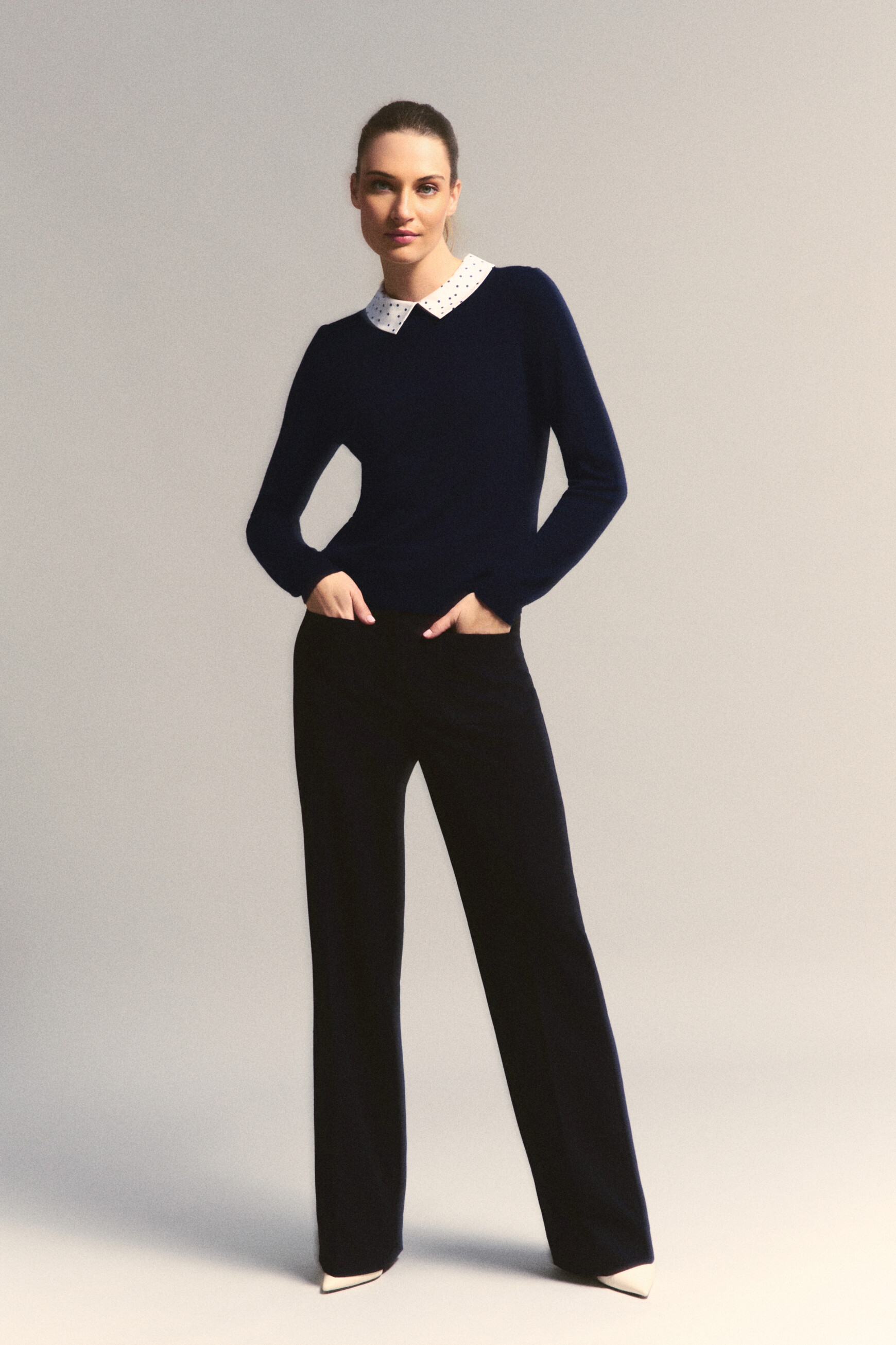 Mpamela sweater navy blue woman