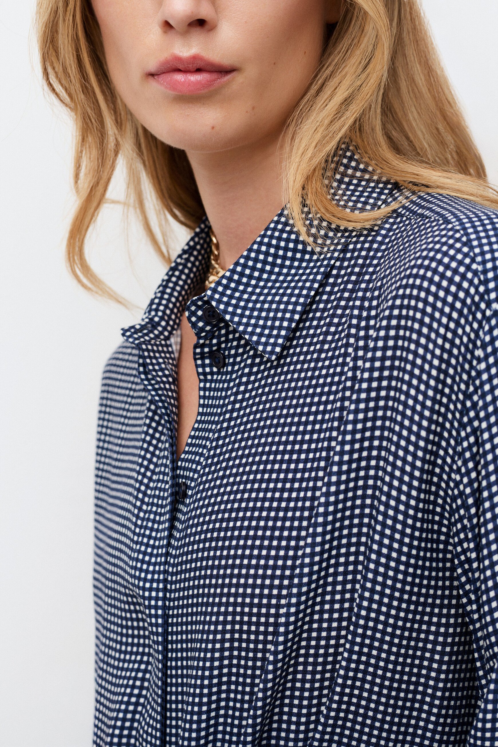 Chemise Cabyvichy bleu marine femme