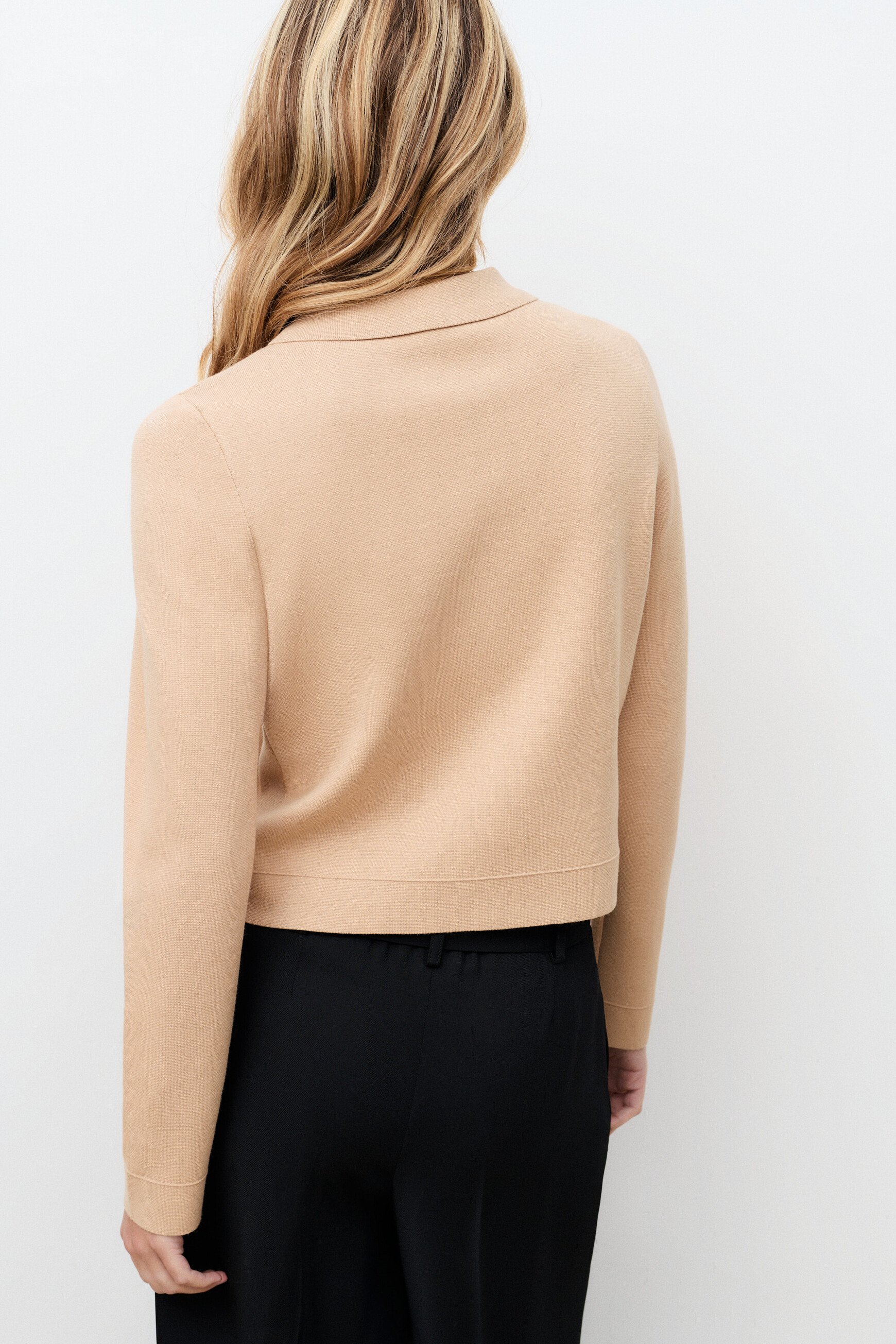 Trui Mflo lichtgrijs vrouw