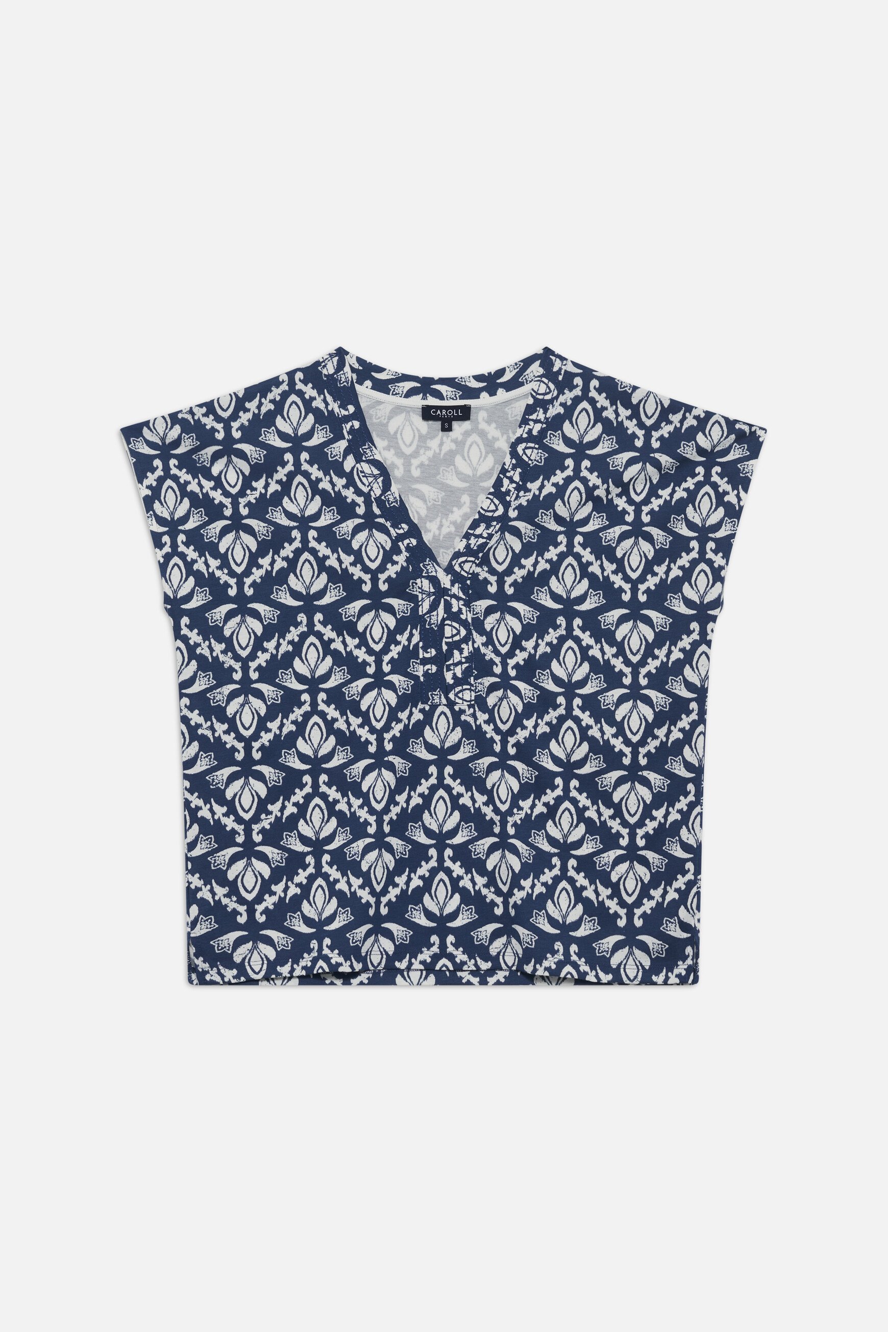 tikat t shirt denim stone vrouw Tikat t-shirt denim stone vrouw