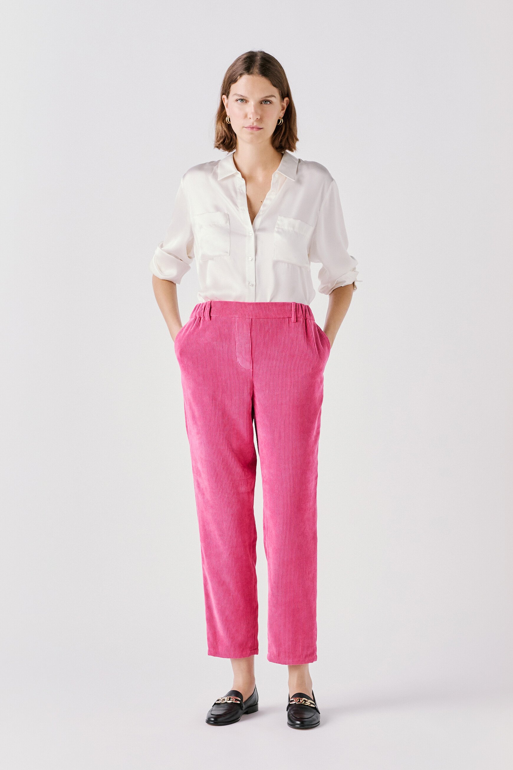 Pnoora trousers pink woman