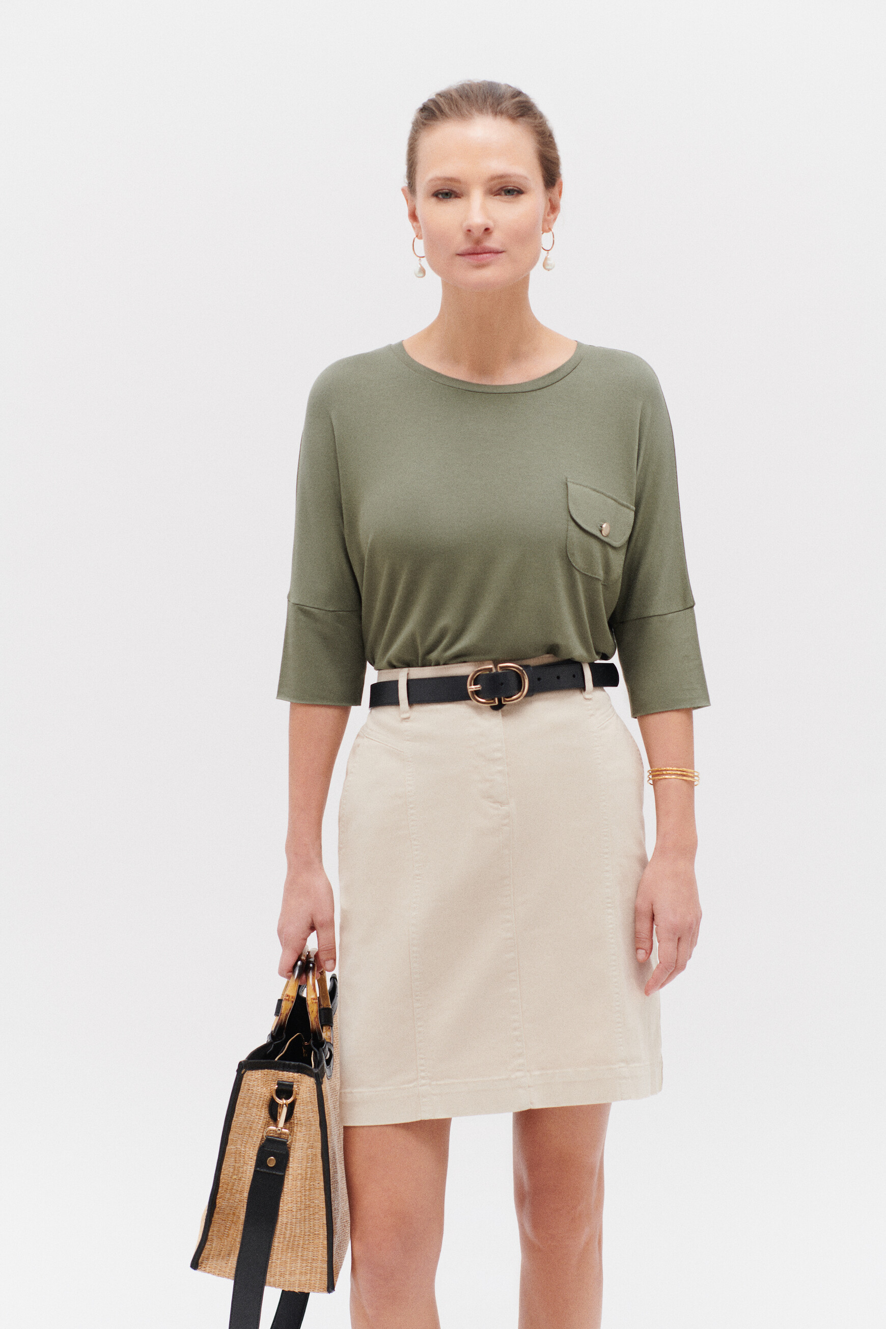 jupe lazuna b beige femme Jupe lazuna b beige femme