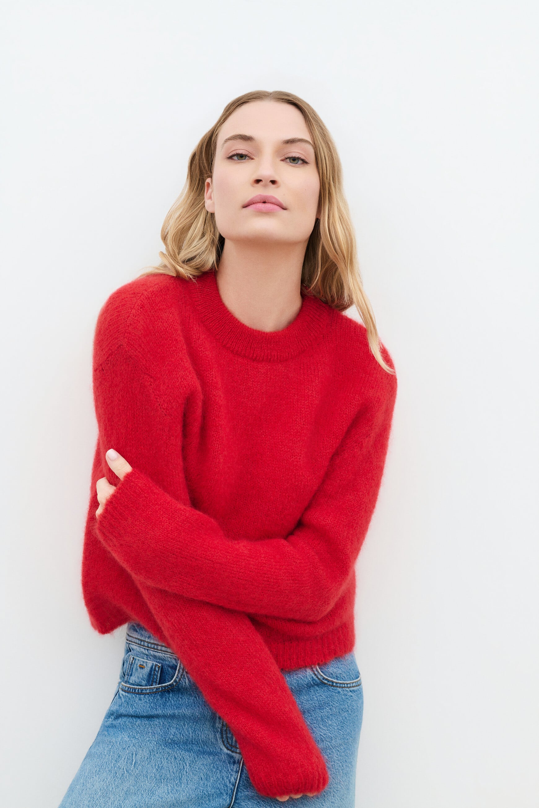 Maglione Mcristie rosso donna