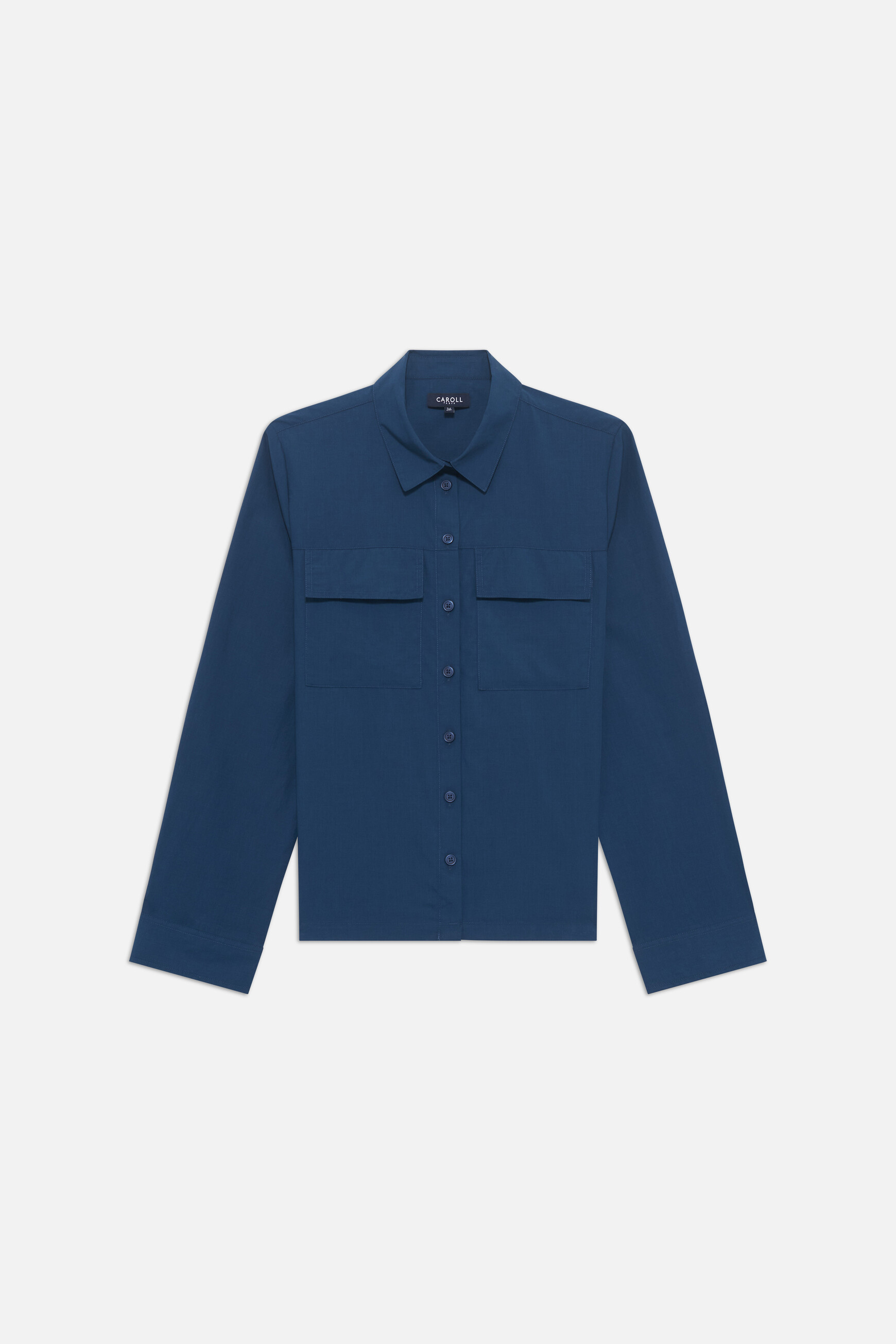 cassy overhemd blauw vrouw Cassy overhemd blauw vrouw
