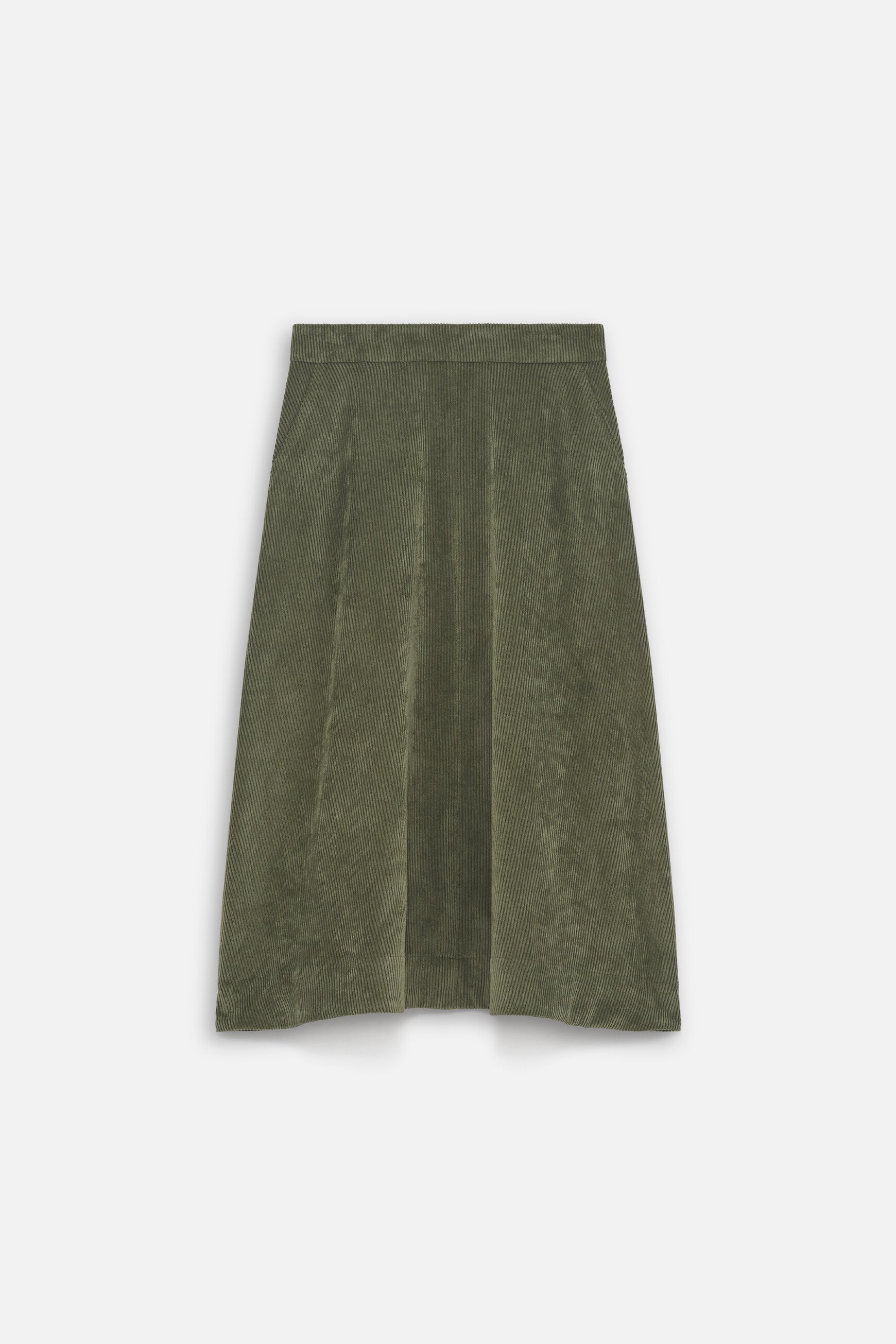 Jupe Jupina vert kaki femme