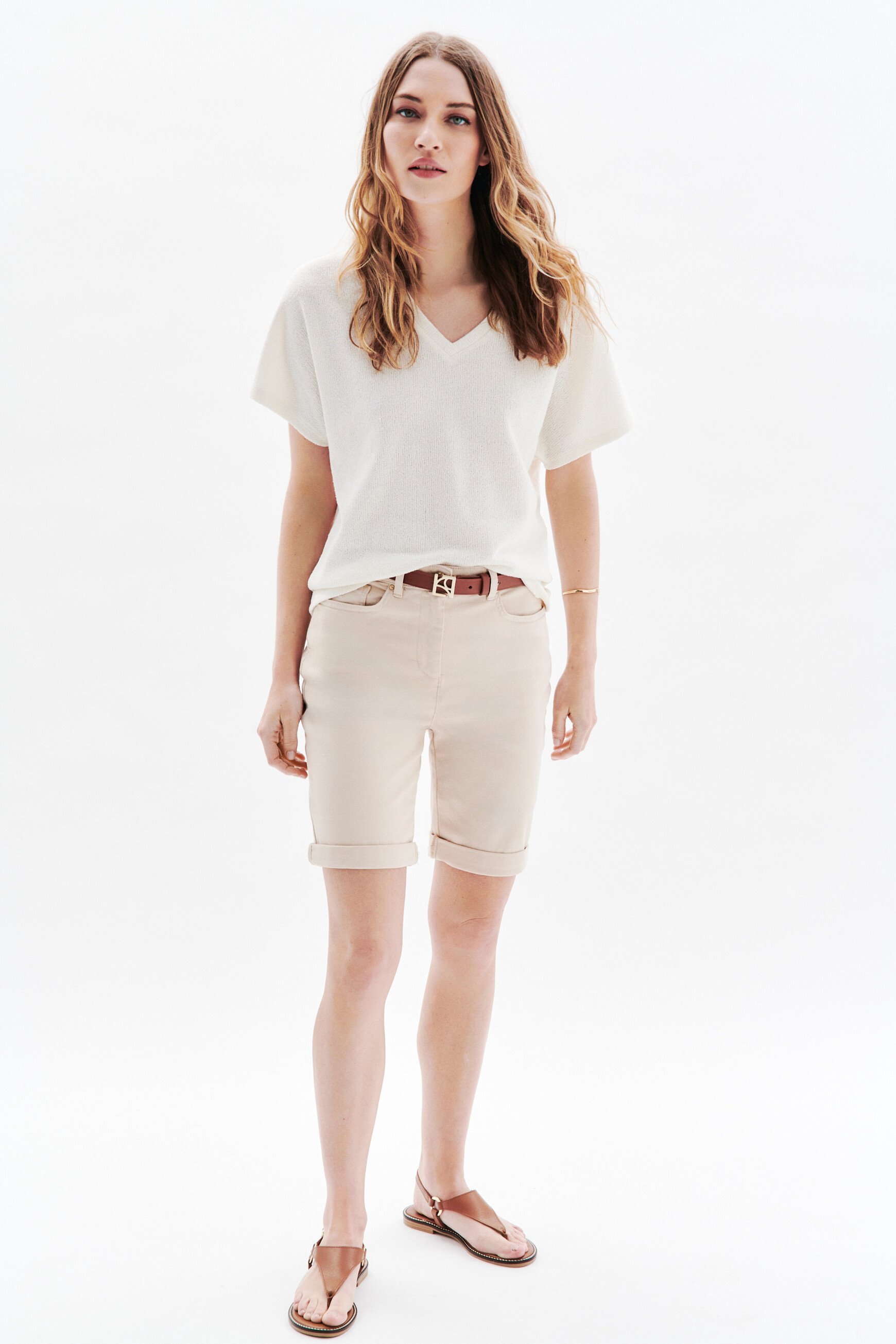 t shirt tmiguel ecru femme T-shirt Tmiguel ecru femme