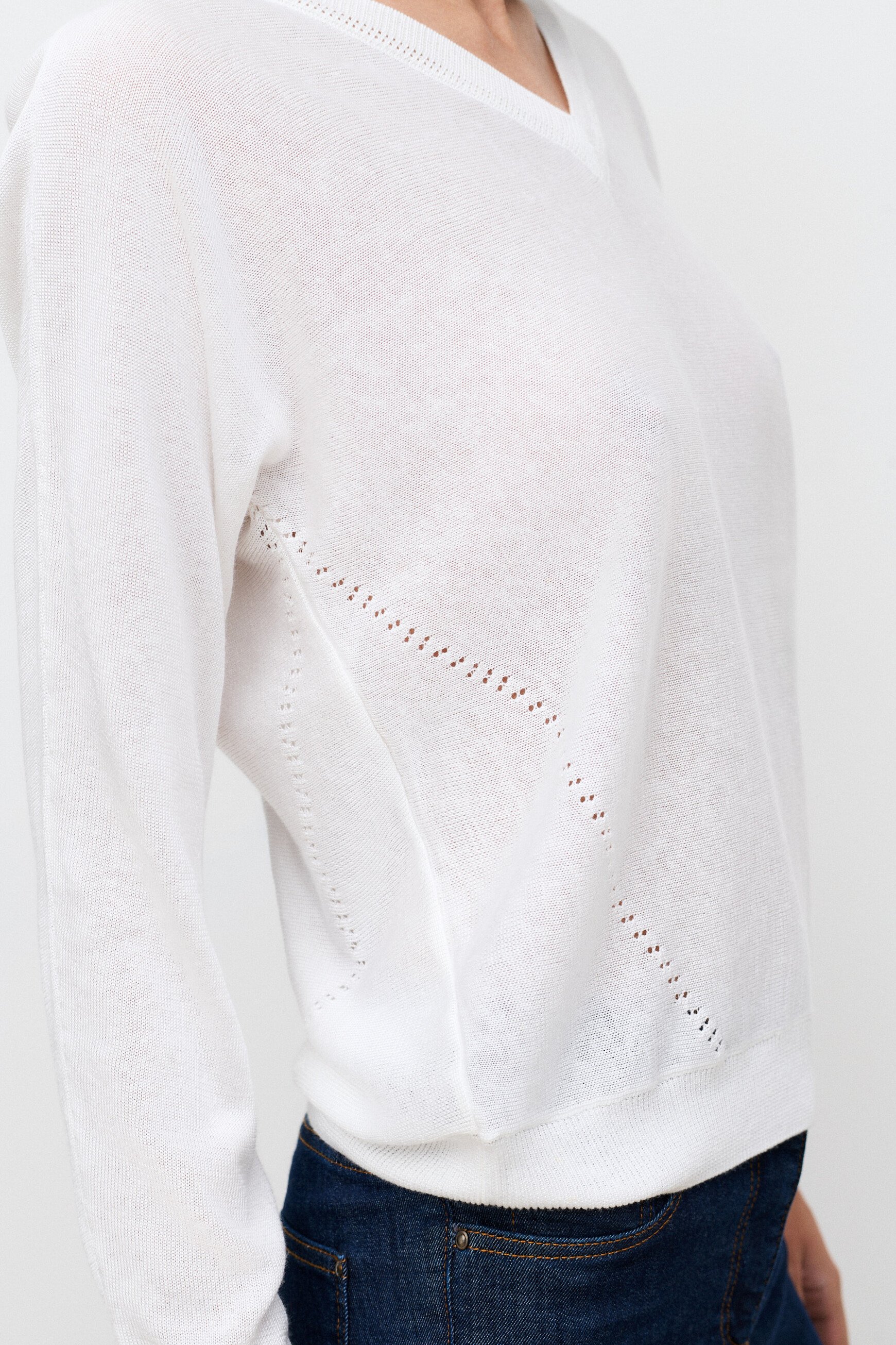 Pull Mcallista ecru femme