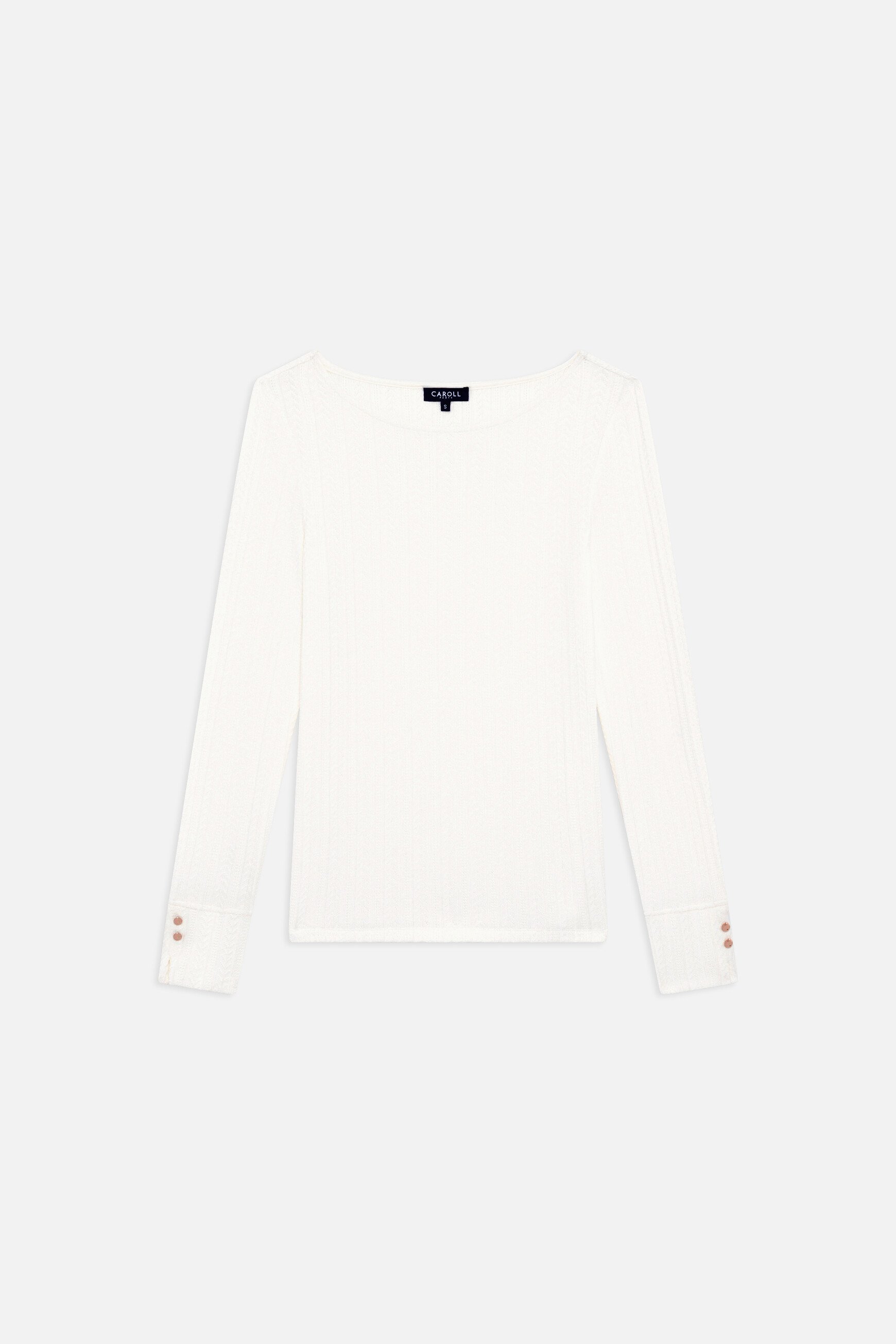 T-shirt Tjeanne creme femme