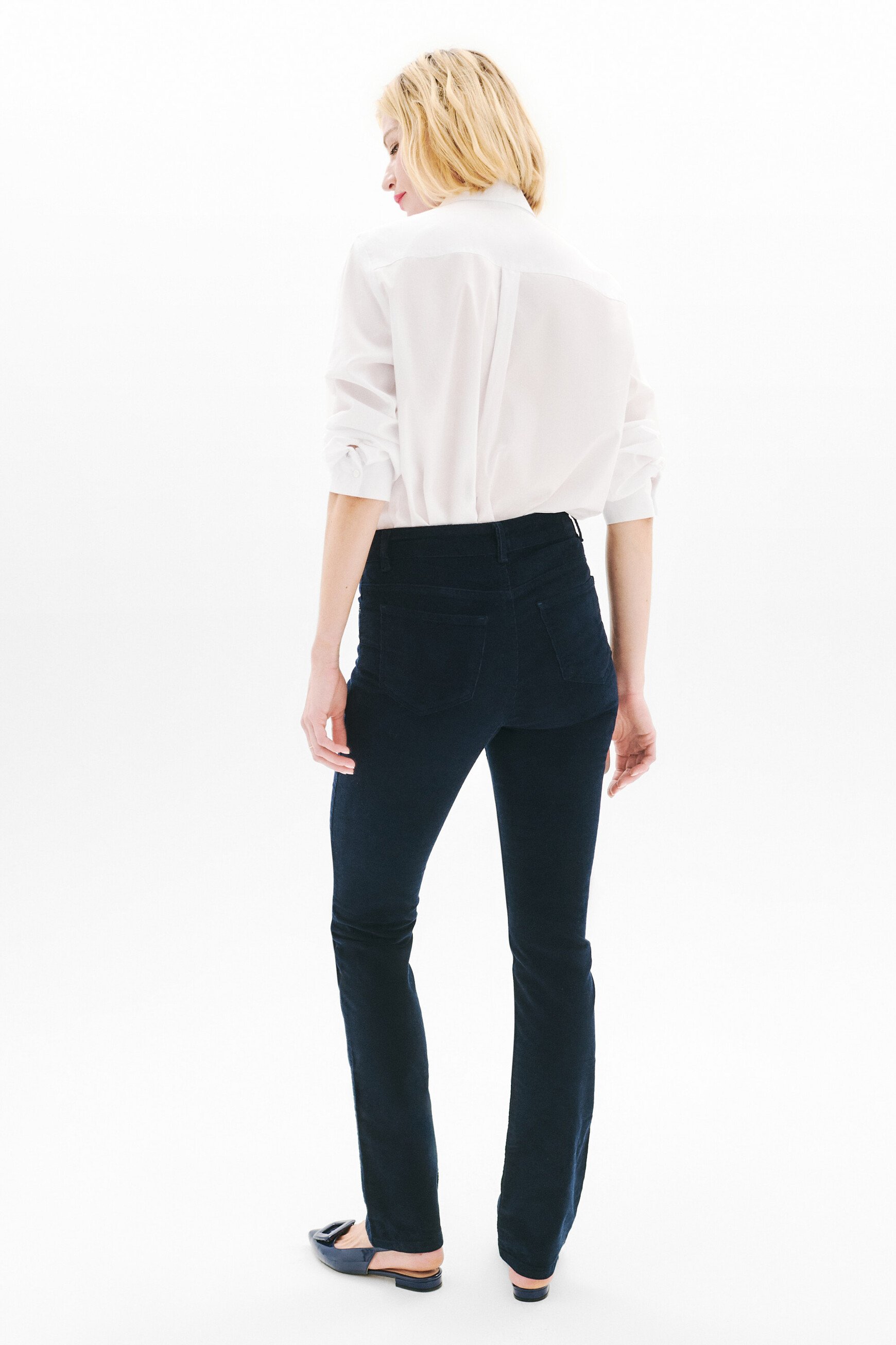 pchicagov trousers navy blue woman Pchicagov trousers navy blue woman
