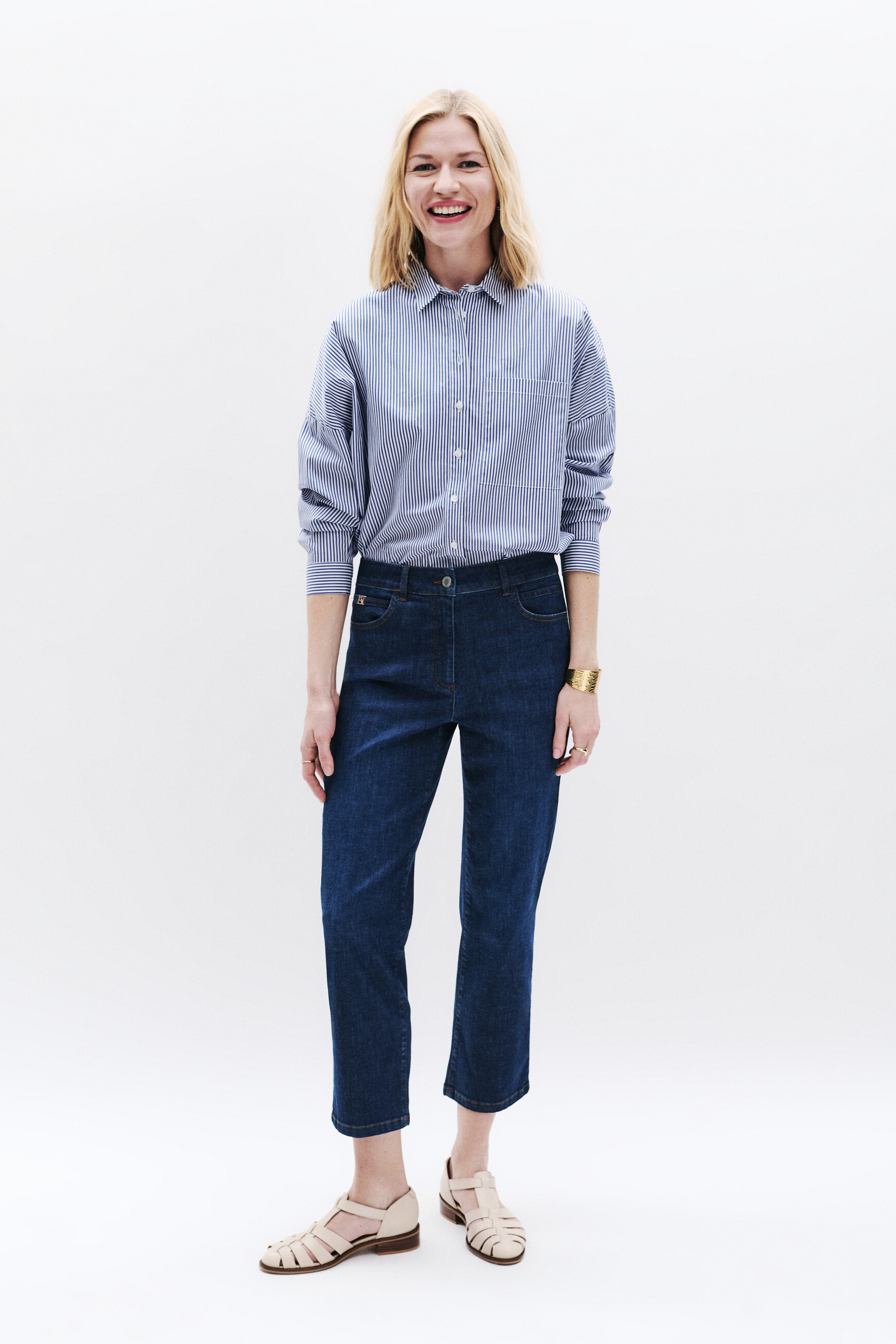 broek pacome denim double stone vrouw Broek Pacome denim double stone vrouw