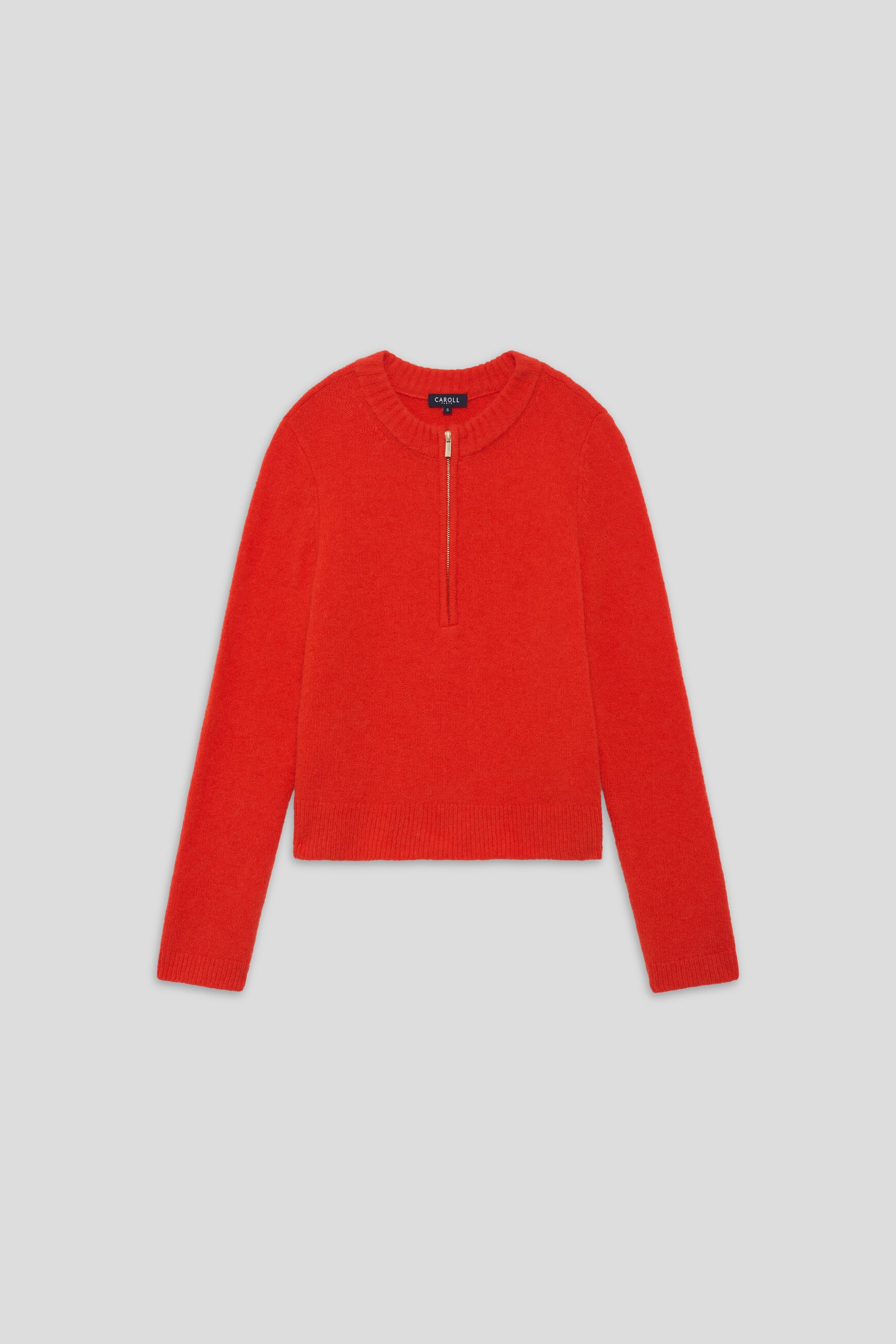Mneptune sweater orange woman