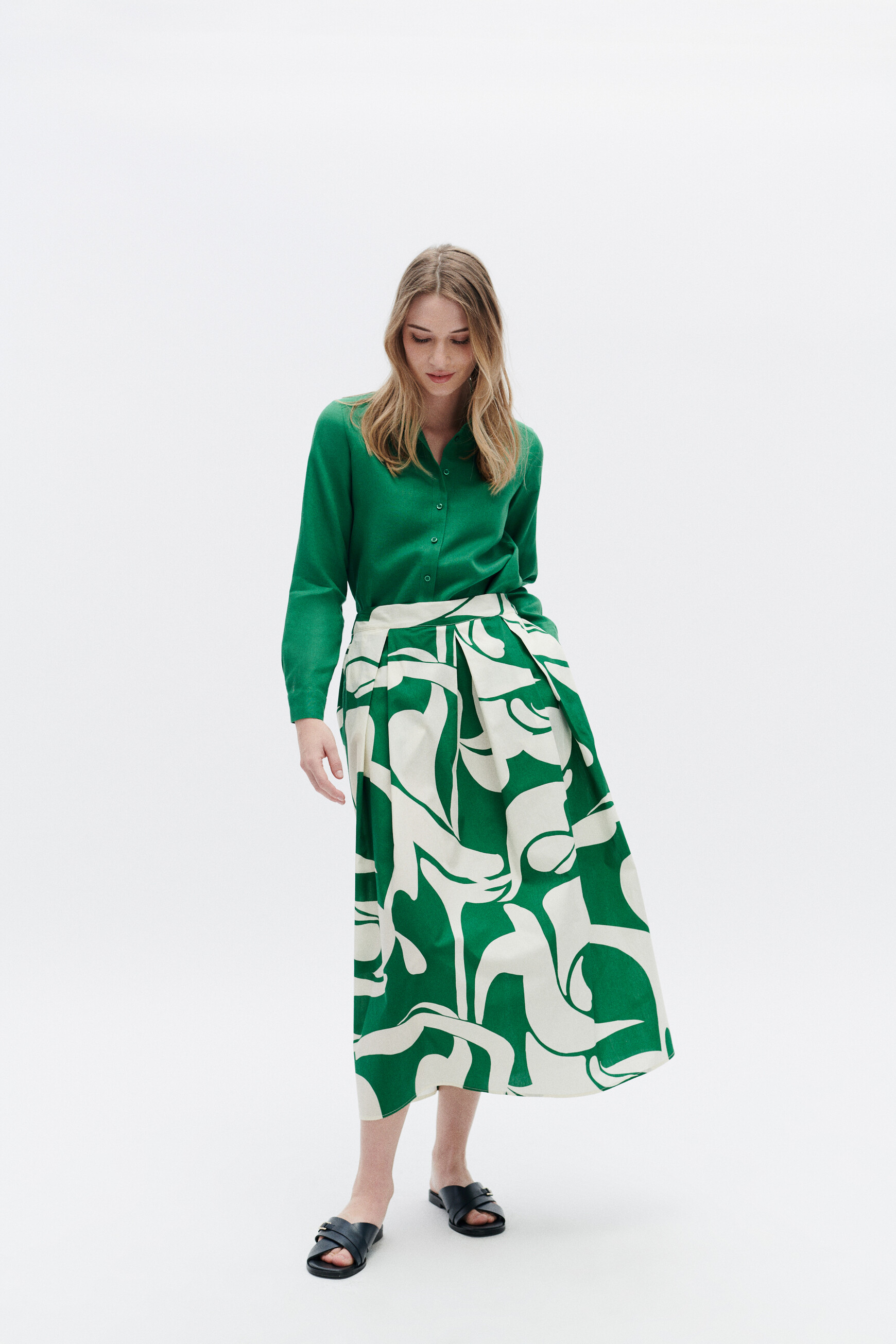 jupe janalica vert menthe femme Jupe janalica vert menthe femme