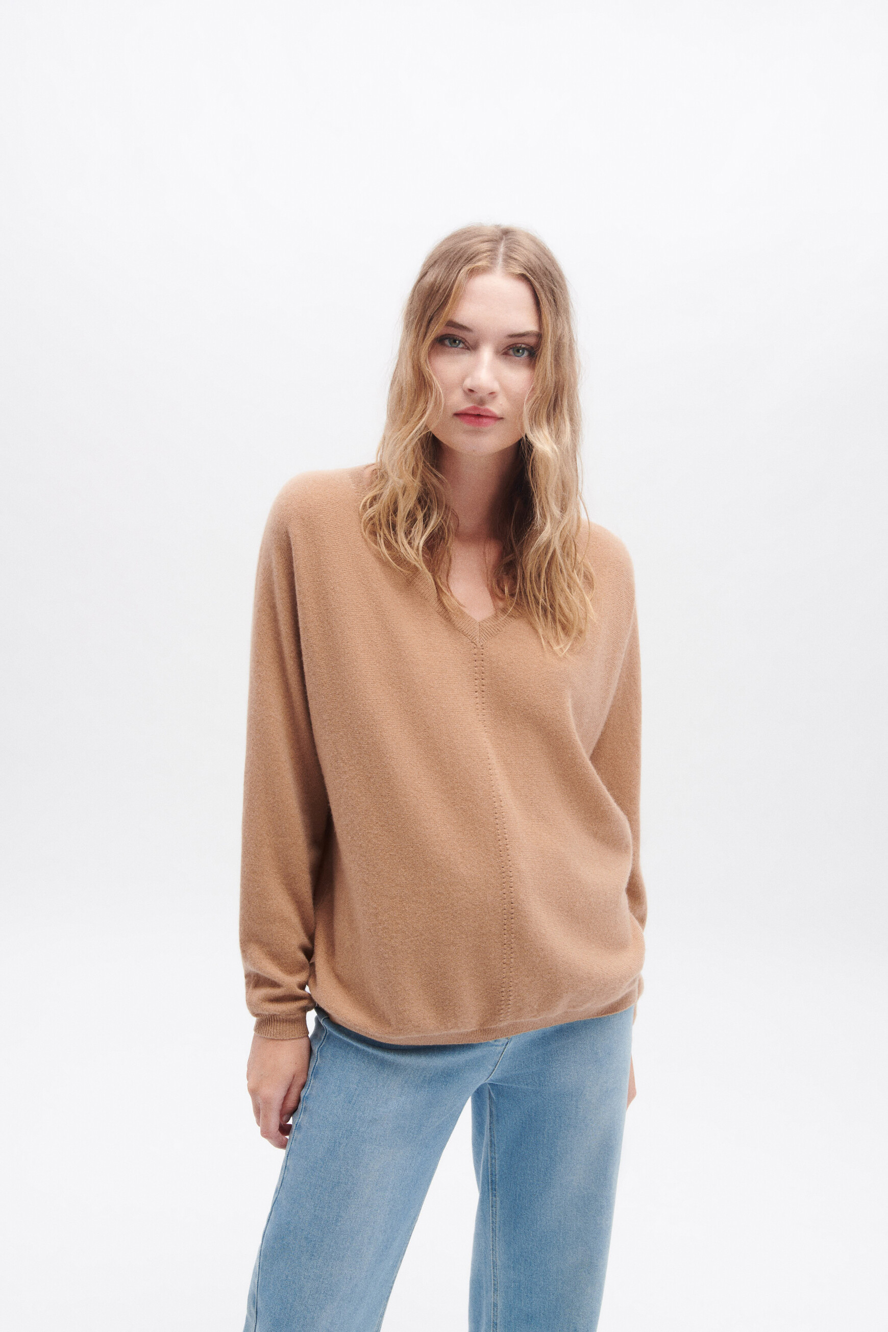 Maglione color cammello discount