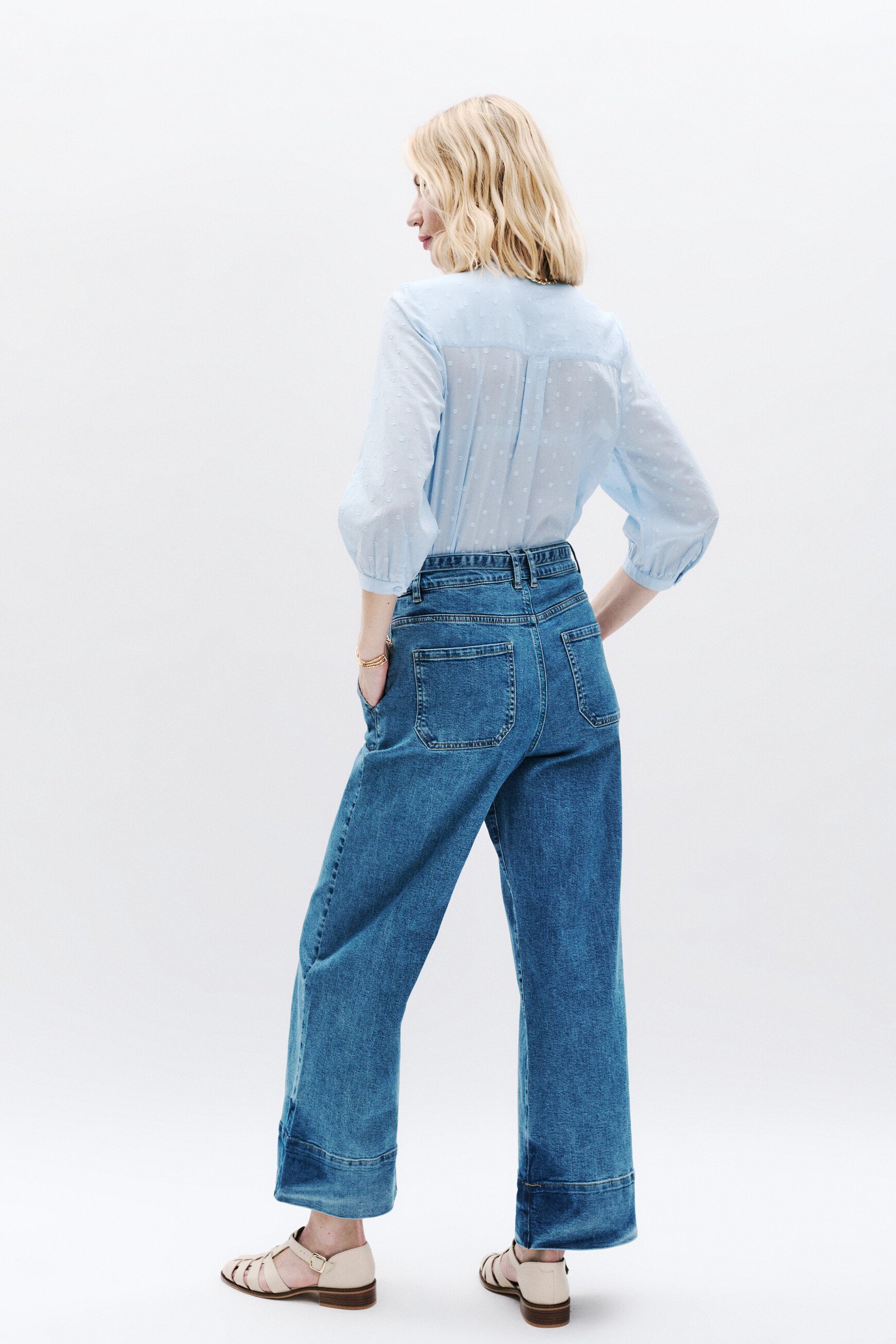 positani hose denim baby blau damen Positani Hose denim baby blau damen