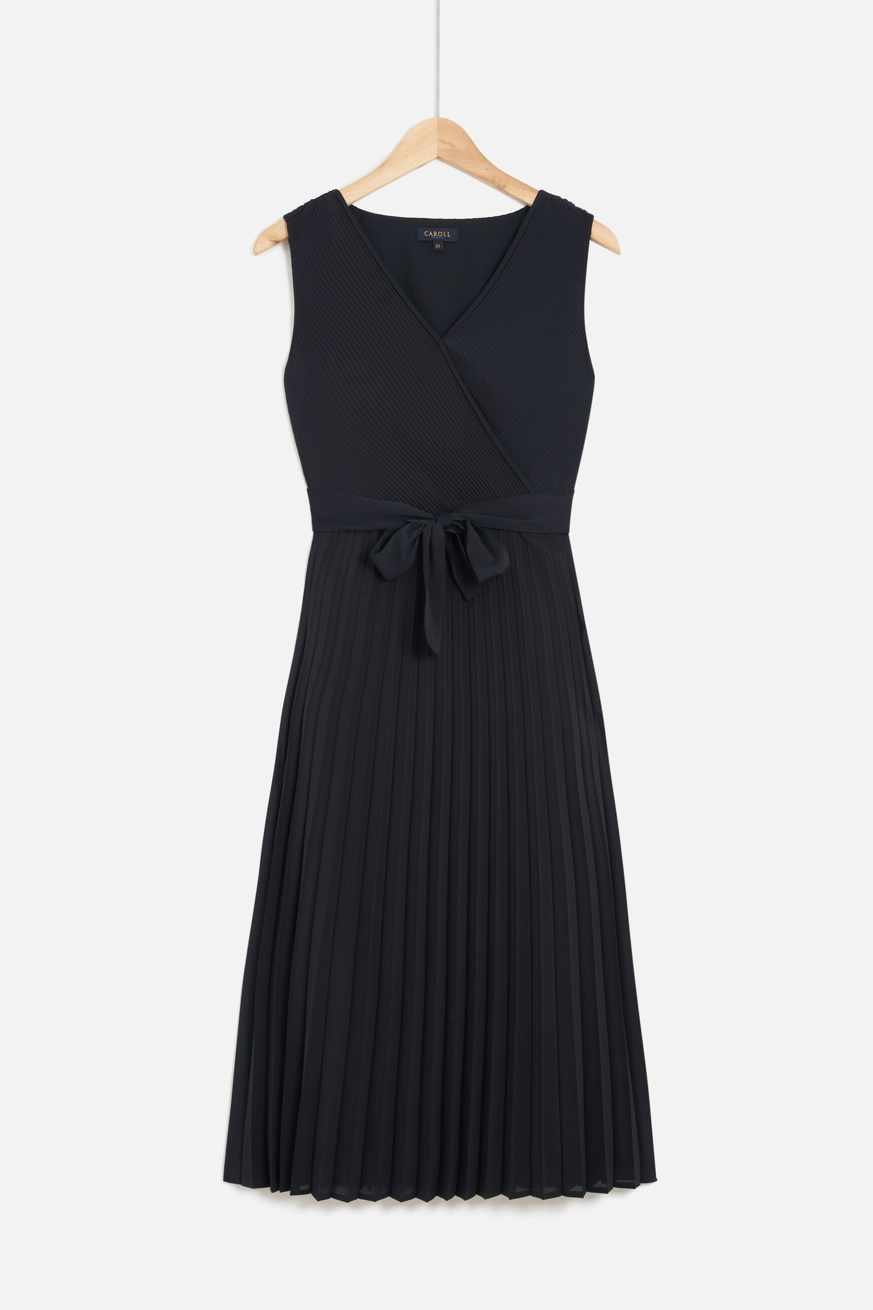 robe mini bleu marine femme