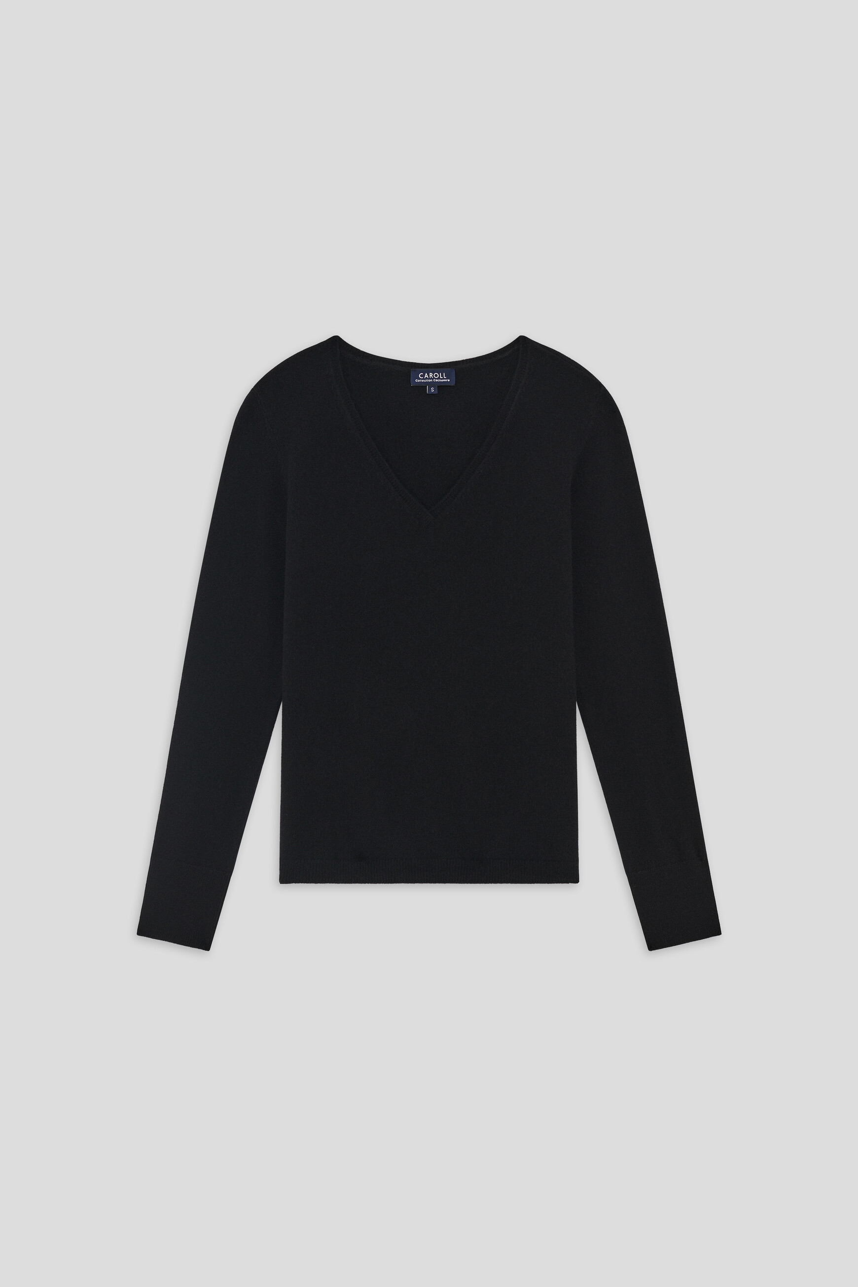 Mvickie sweater 100% cashmere black woman
