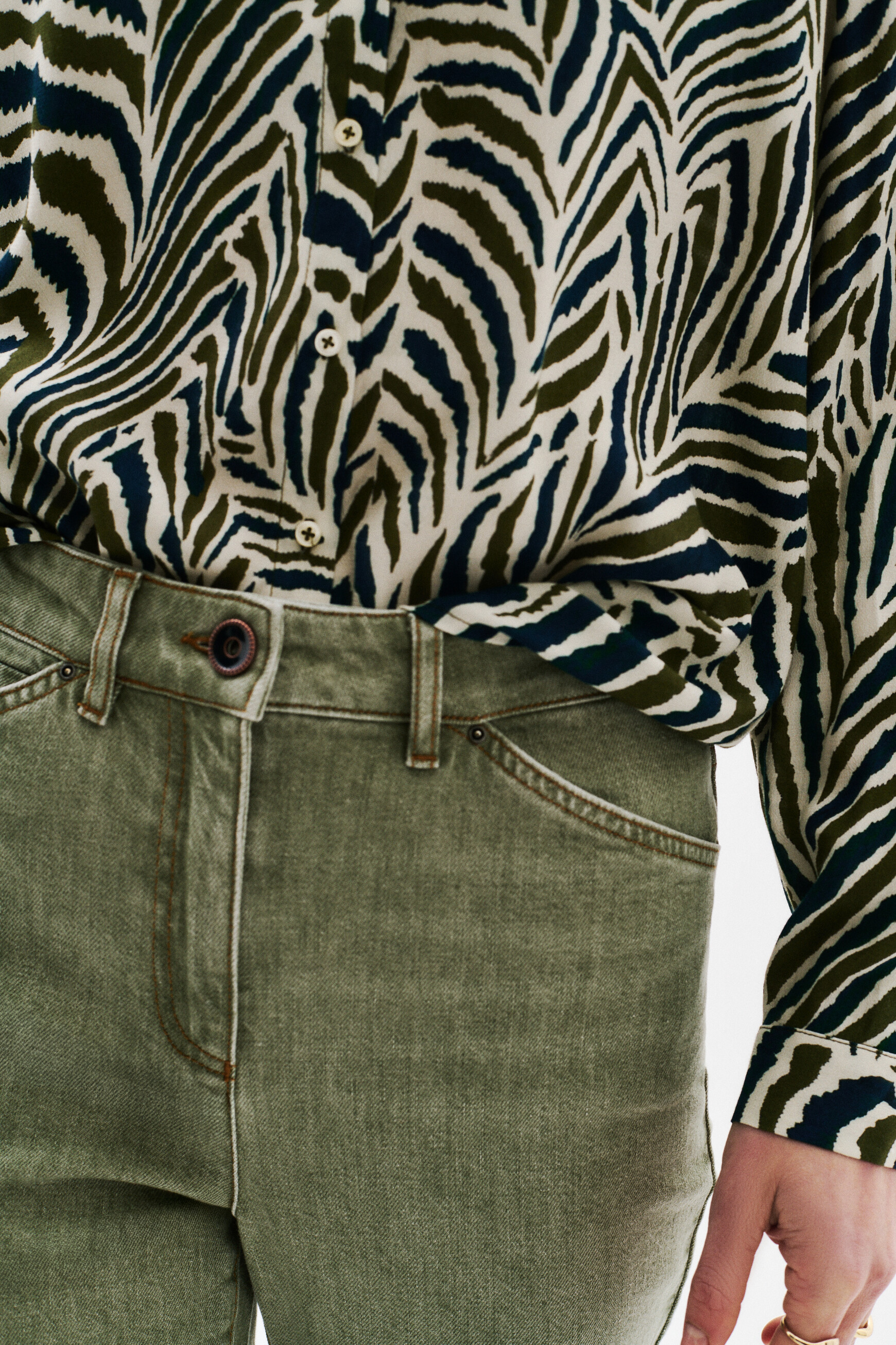 patsy3 hose khakigrun damen Patsy3 Hose khakigrün damen