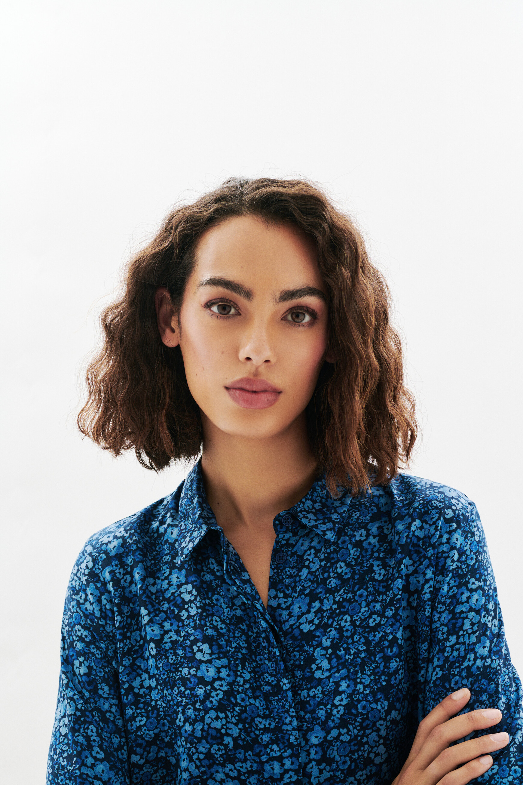 Jamie shirt navy blue woman
