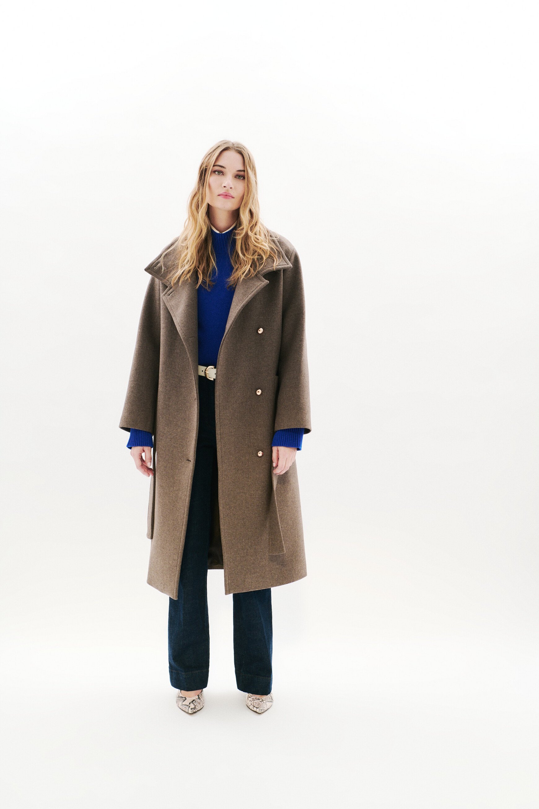 manteau genie taupe femme Manteau Genie taupe femme