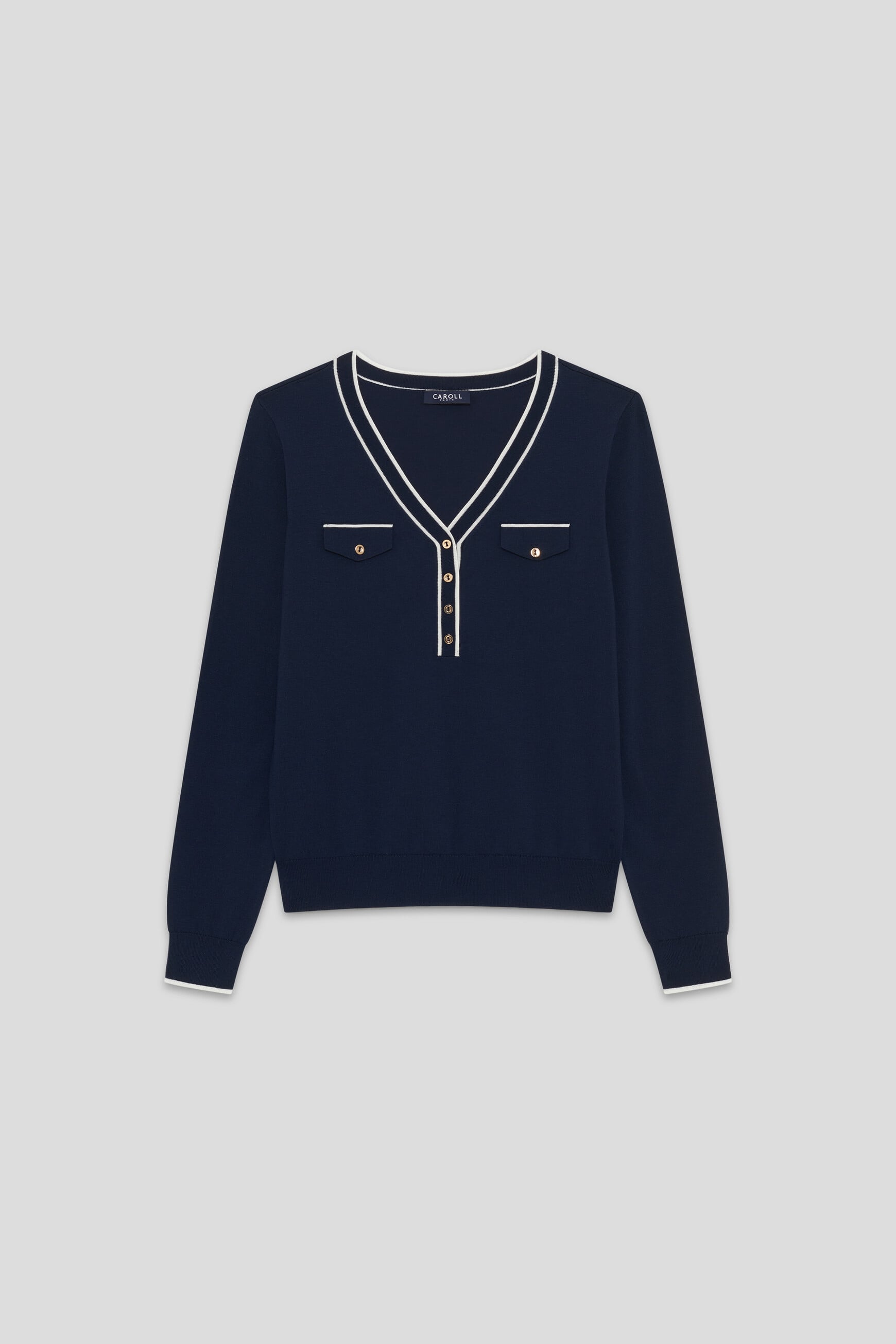 Mcharlotte sweater navy blue woman