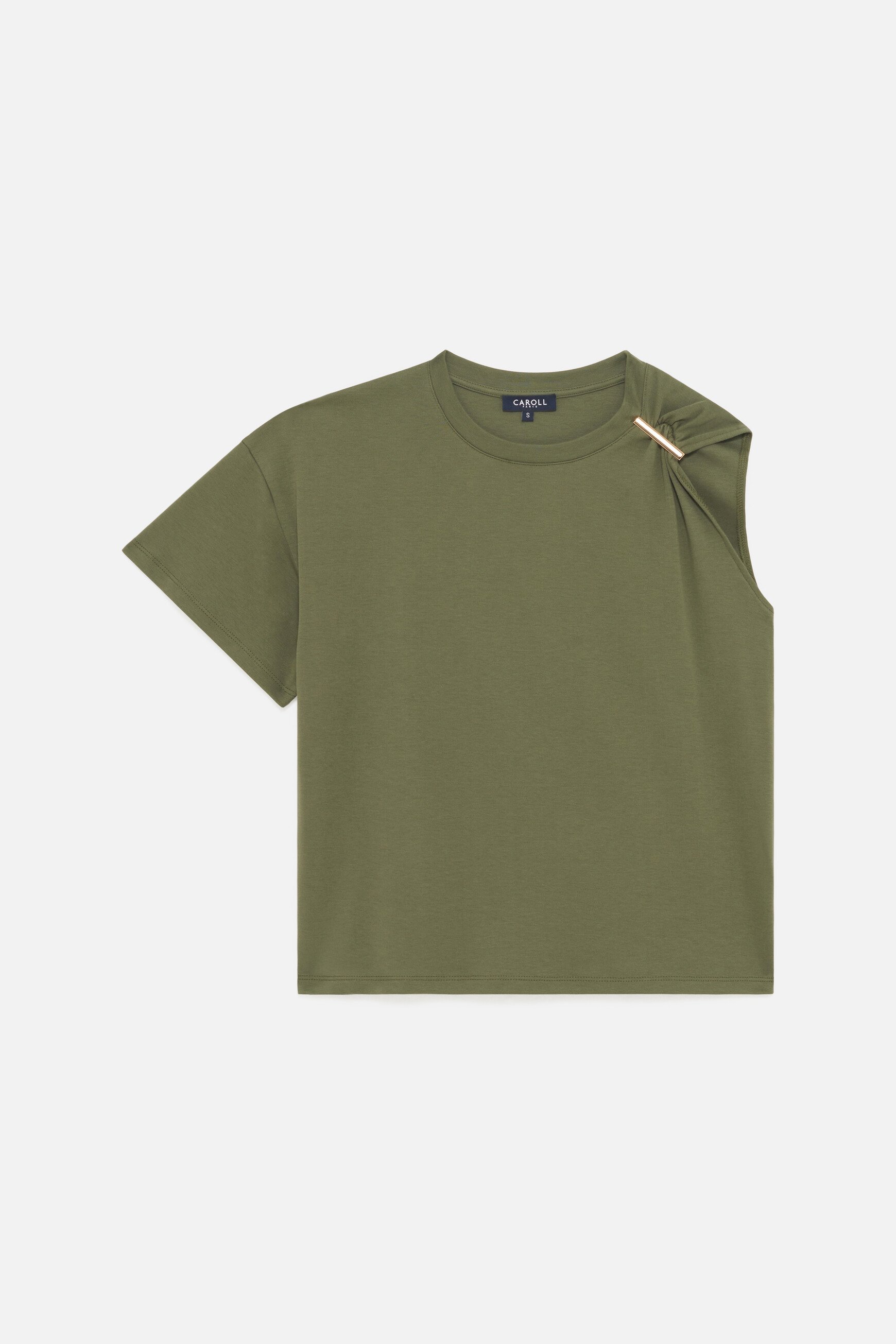t shirt tlouane vert kaki femme T-shirt Tlouane vert kaki femme