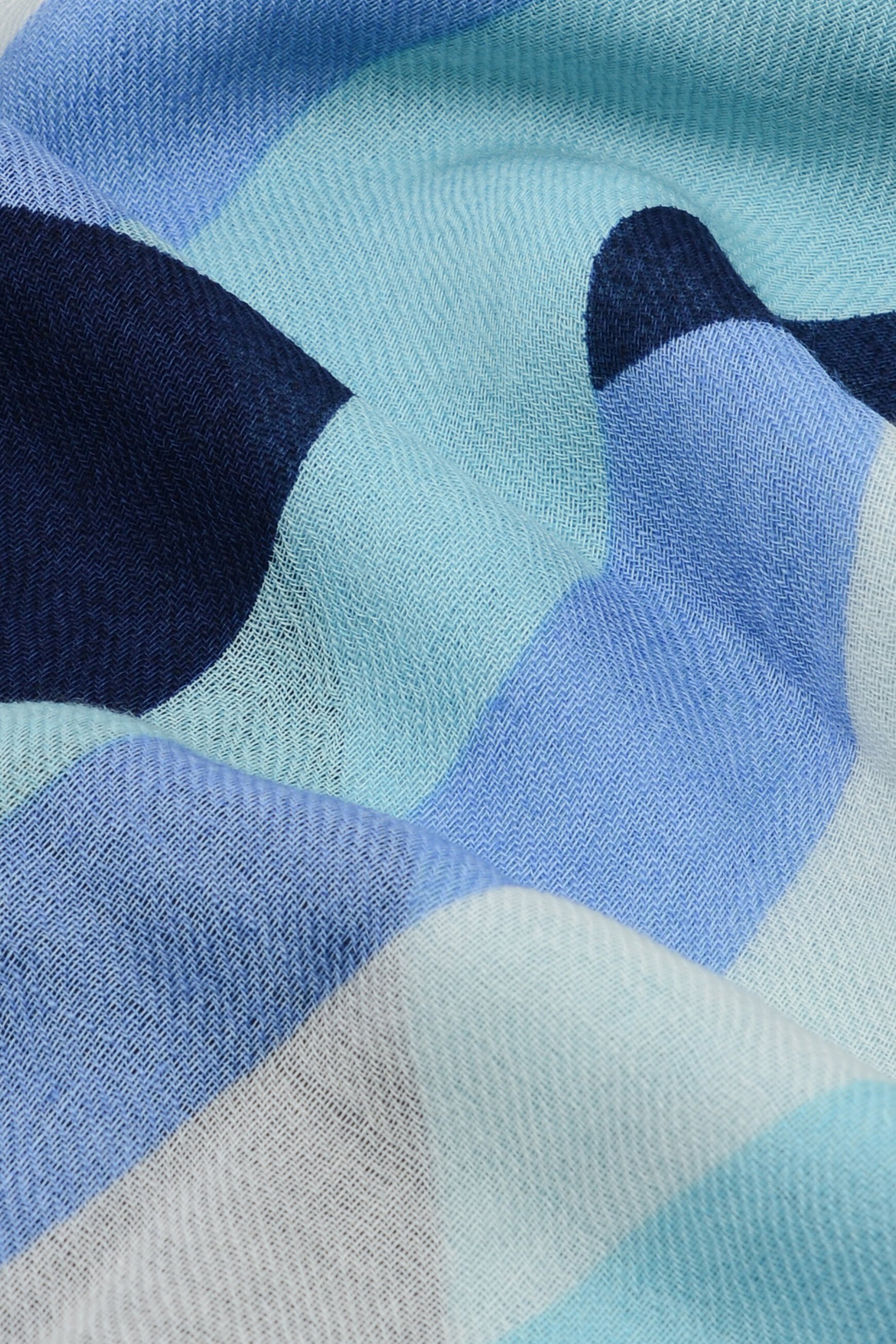 panuelo steffyna 100 lana azul lavanda mujer Pañuelo Steffyna 100% lana azul lavanda mujer