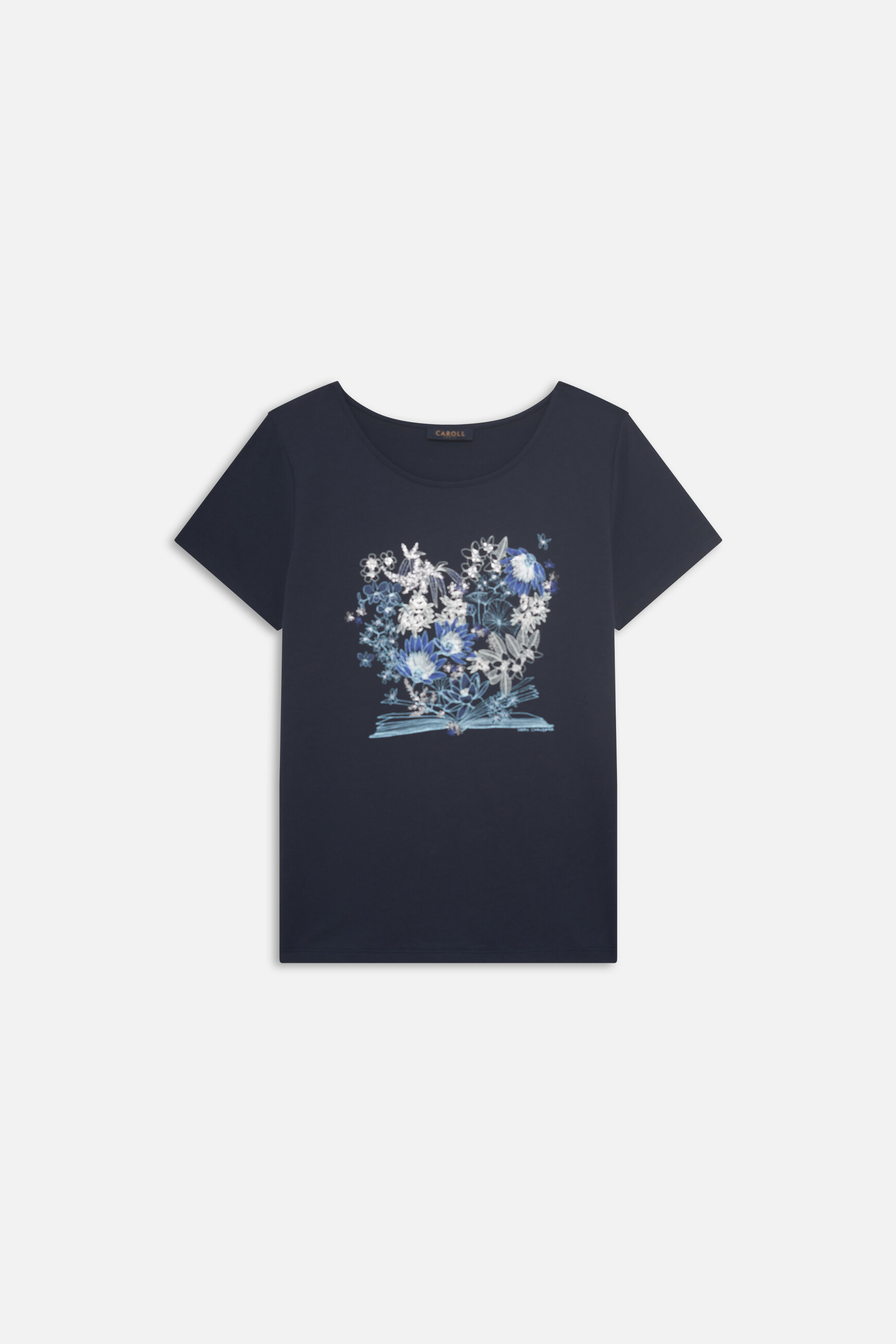 t shirt toutes naar school taxime boek marineblauw vrouw T-shirt toutes naar school taxime boek marineblauw vrouw