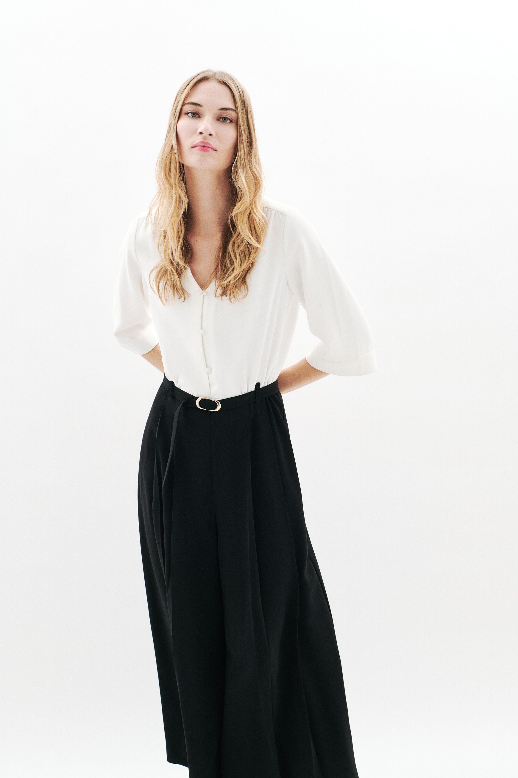 Combinaison Cpinceau noir femme