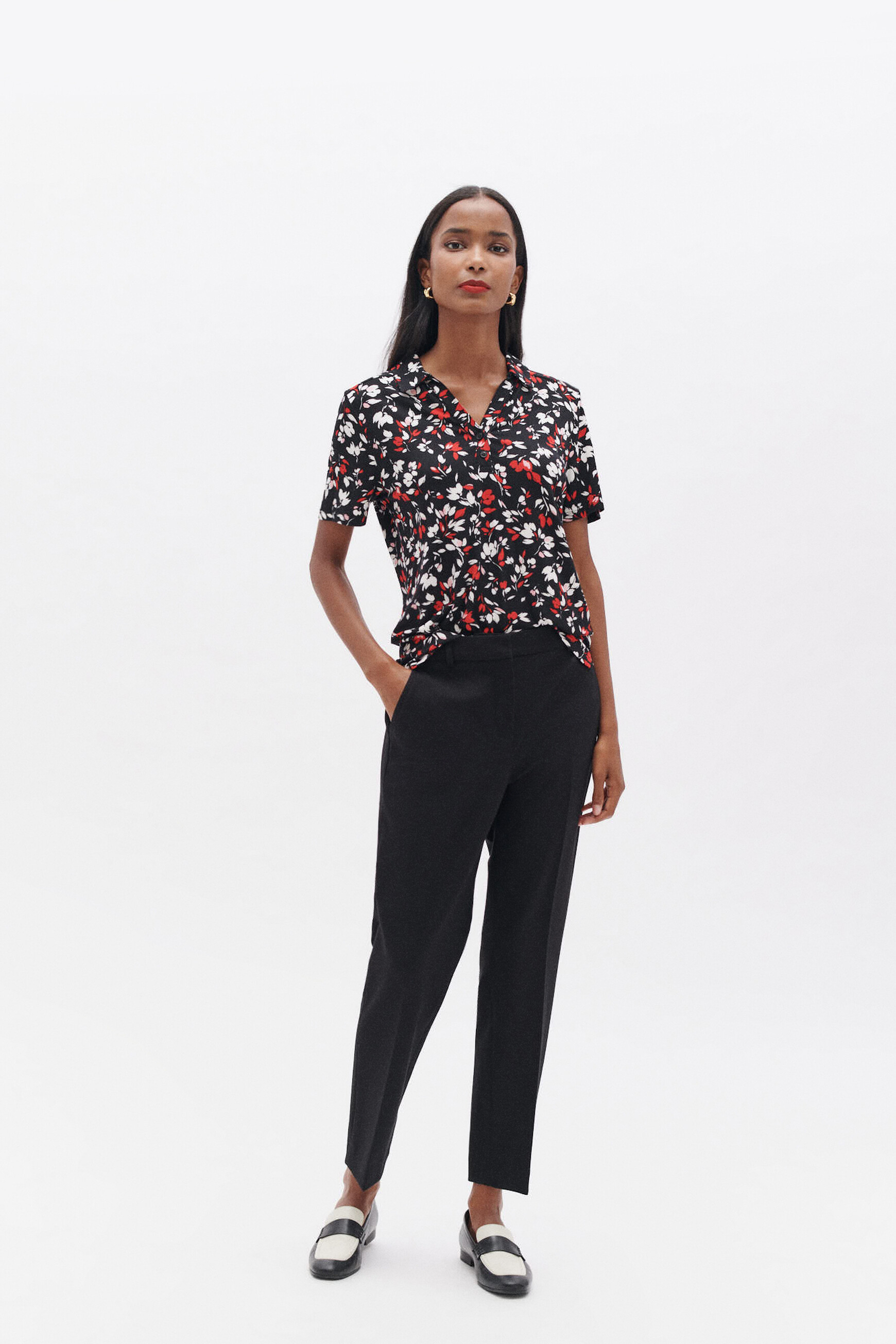 t shirt taude noir femme T-shirt taude noir femme