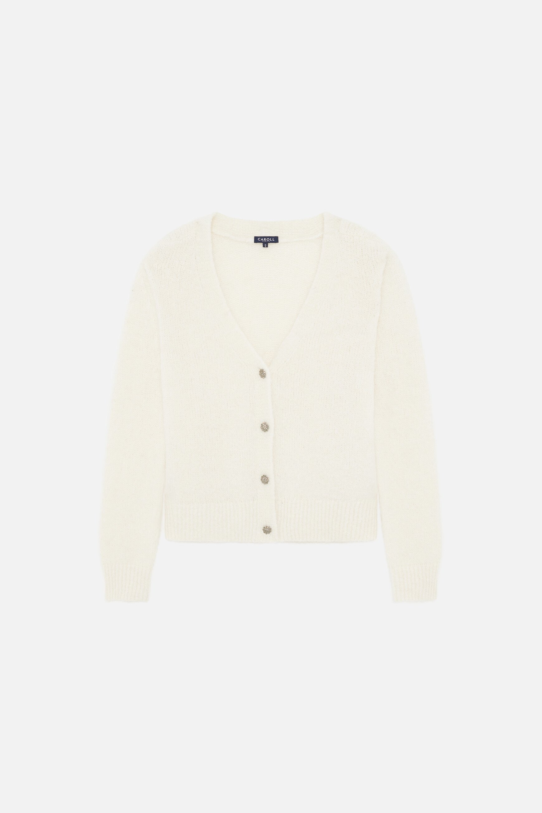 Gilet Mdonatella ecru donna