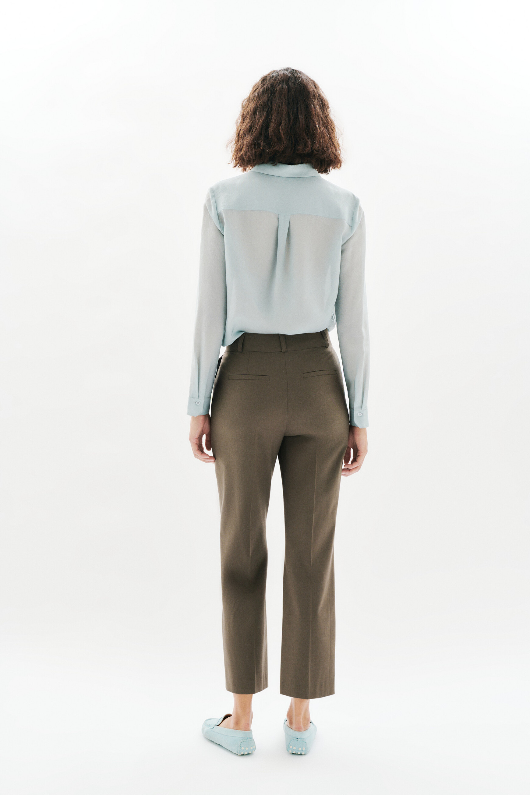 Pantalon Pirouette taupe femme