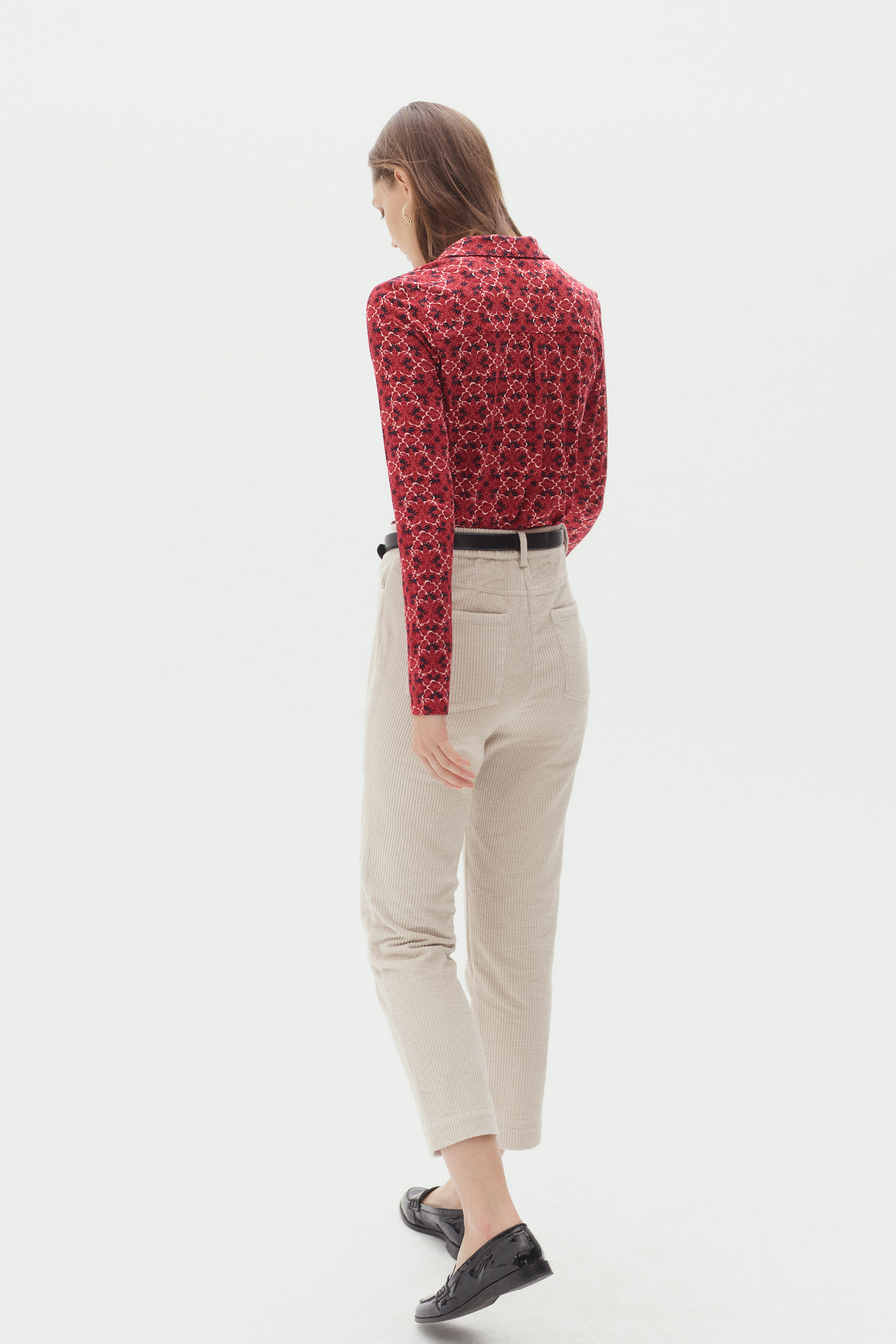 pantalon jim ecru femme Pantalon jim ecru femme