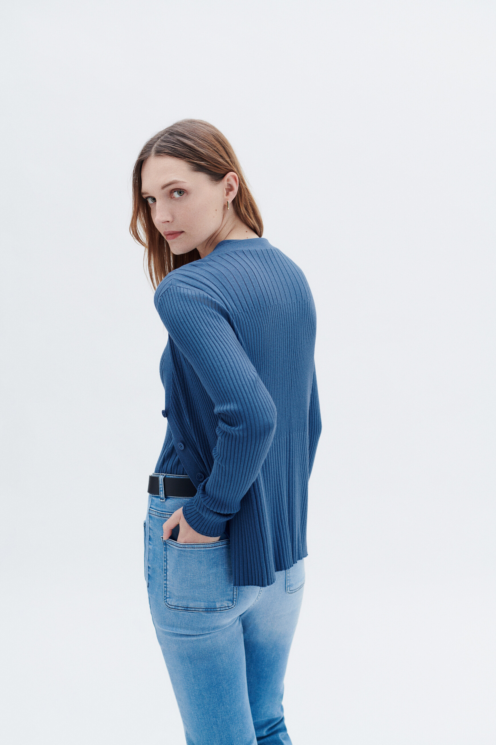 gilet marine denim stone femme Gilet marine denim stone femme
