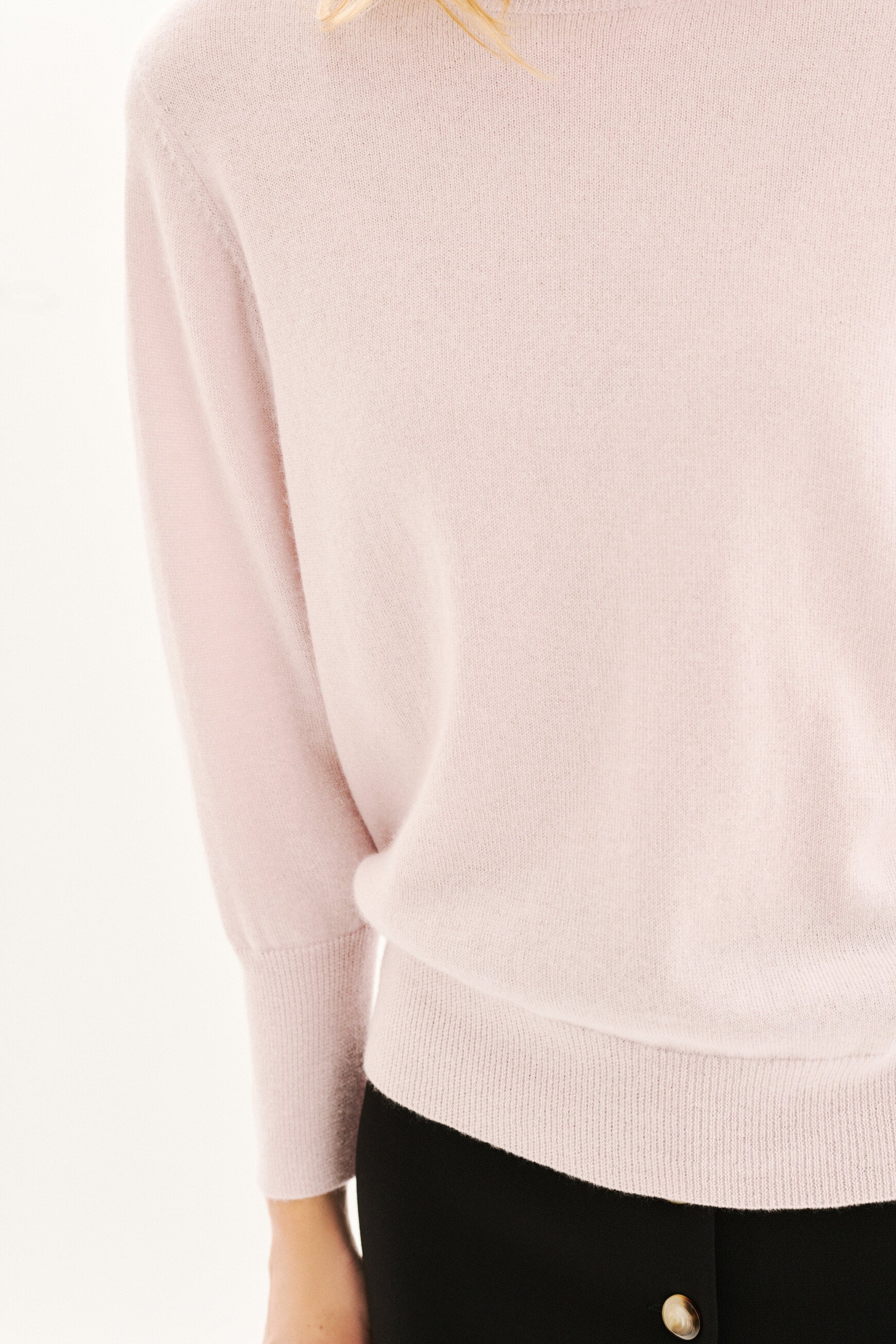 Trui Mchelsealu oud roze vrouw