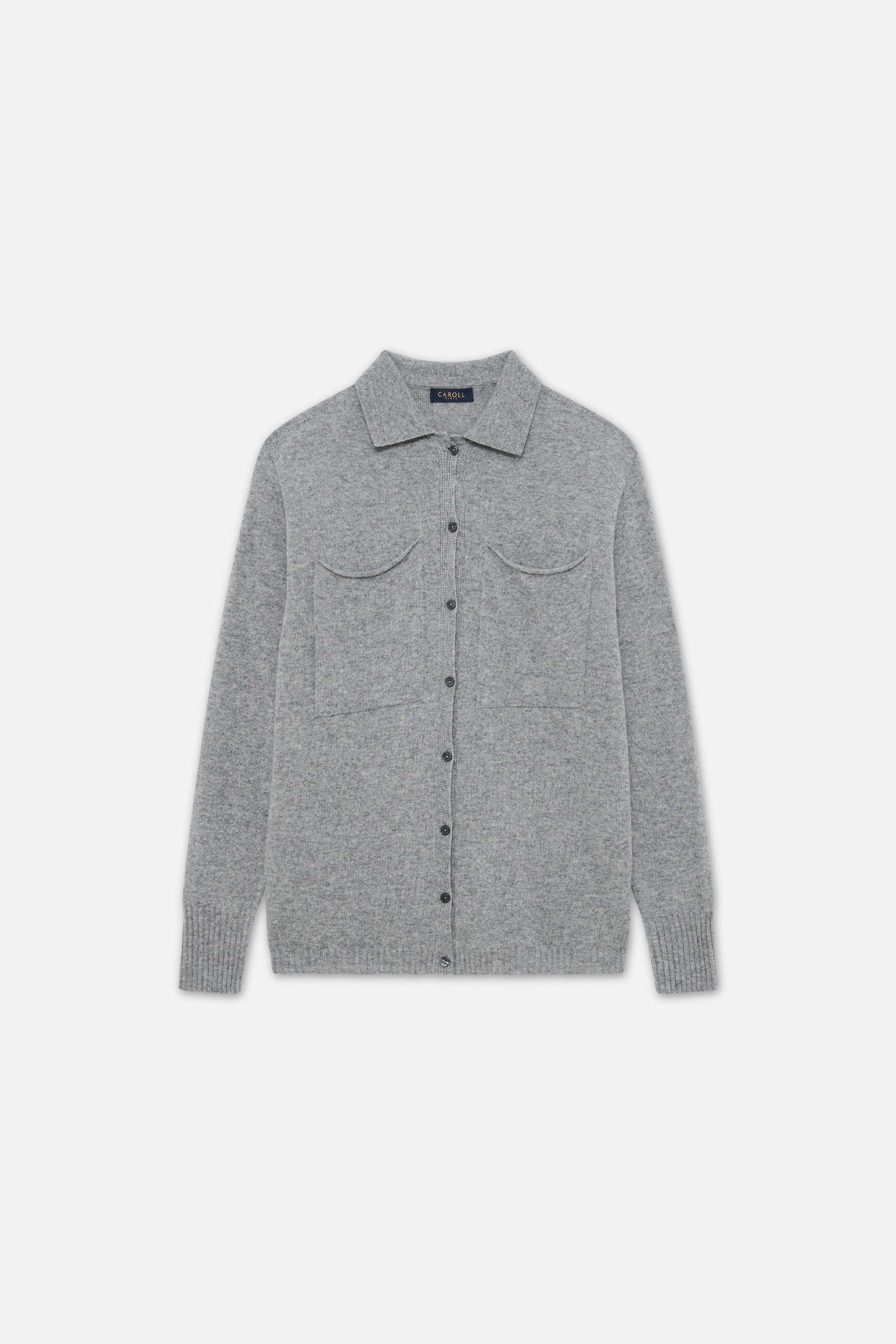 Mpatty sweater made in Italy grey woman