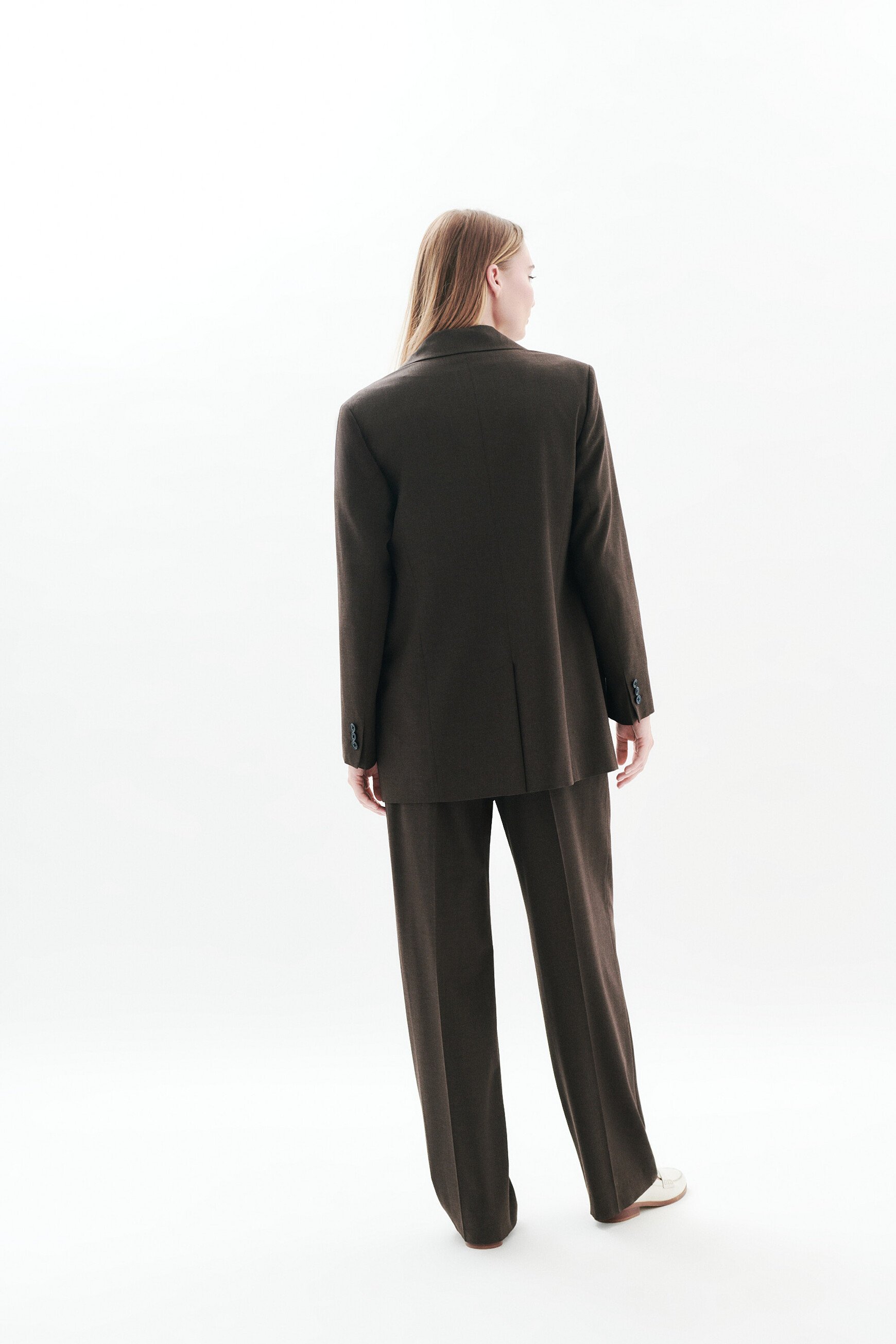 Voltige jacket dark brown woman