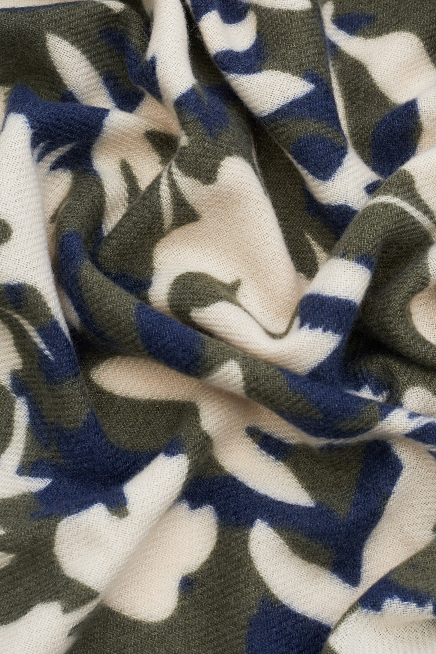 Ibrea scarf khaki green woman