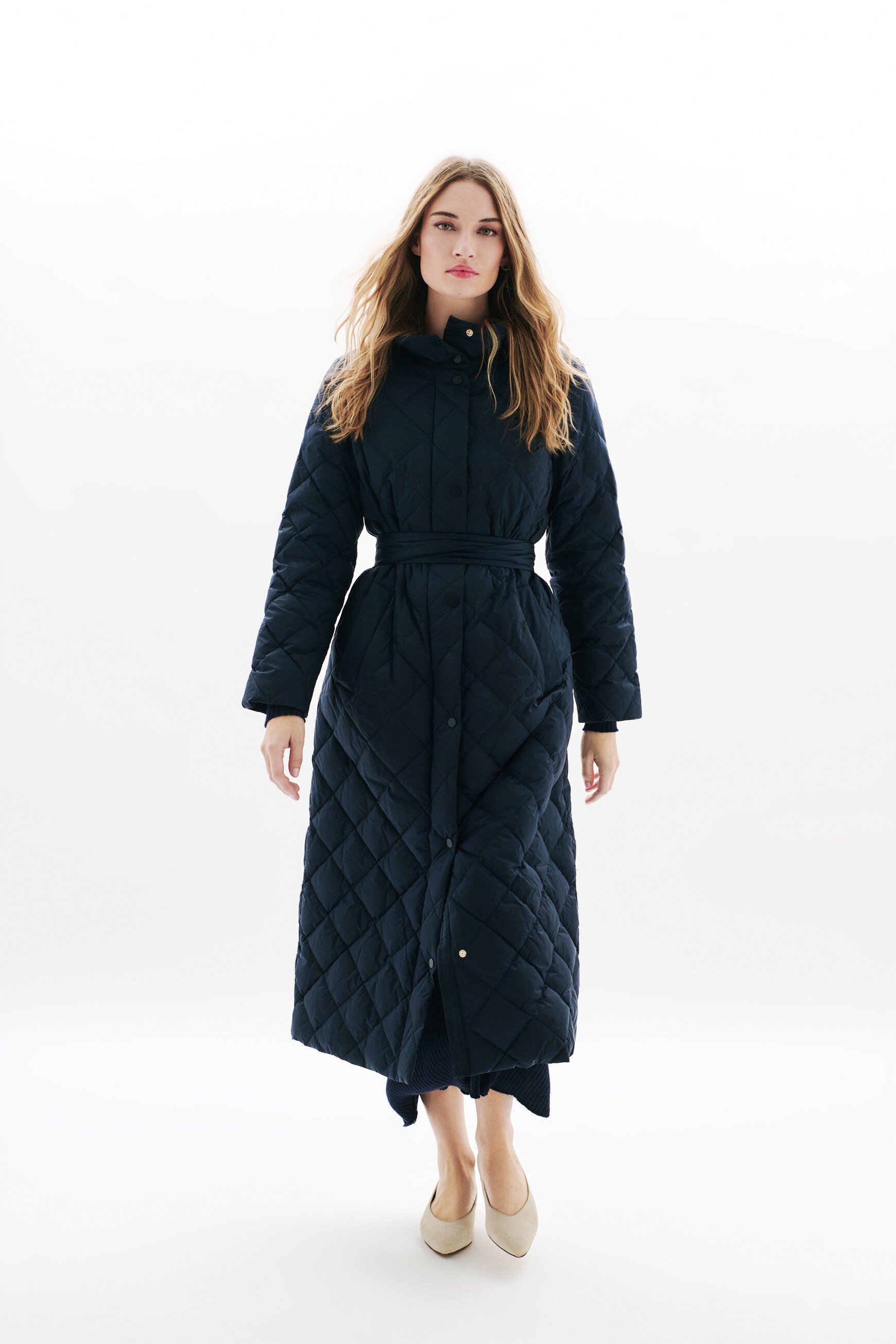 doudoune gayane bleu marine femme marineblauw vrouw
