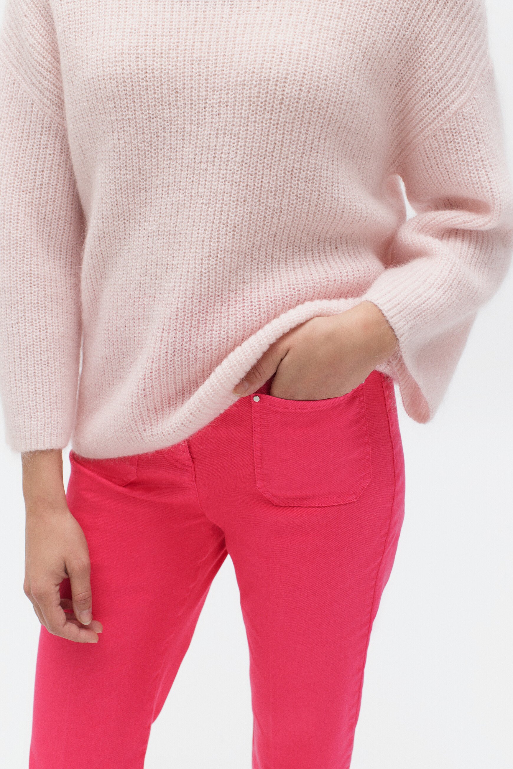 jean galileo rose fushia femme jean galileo rose fushia femme
