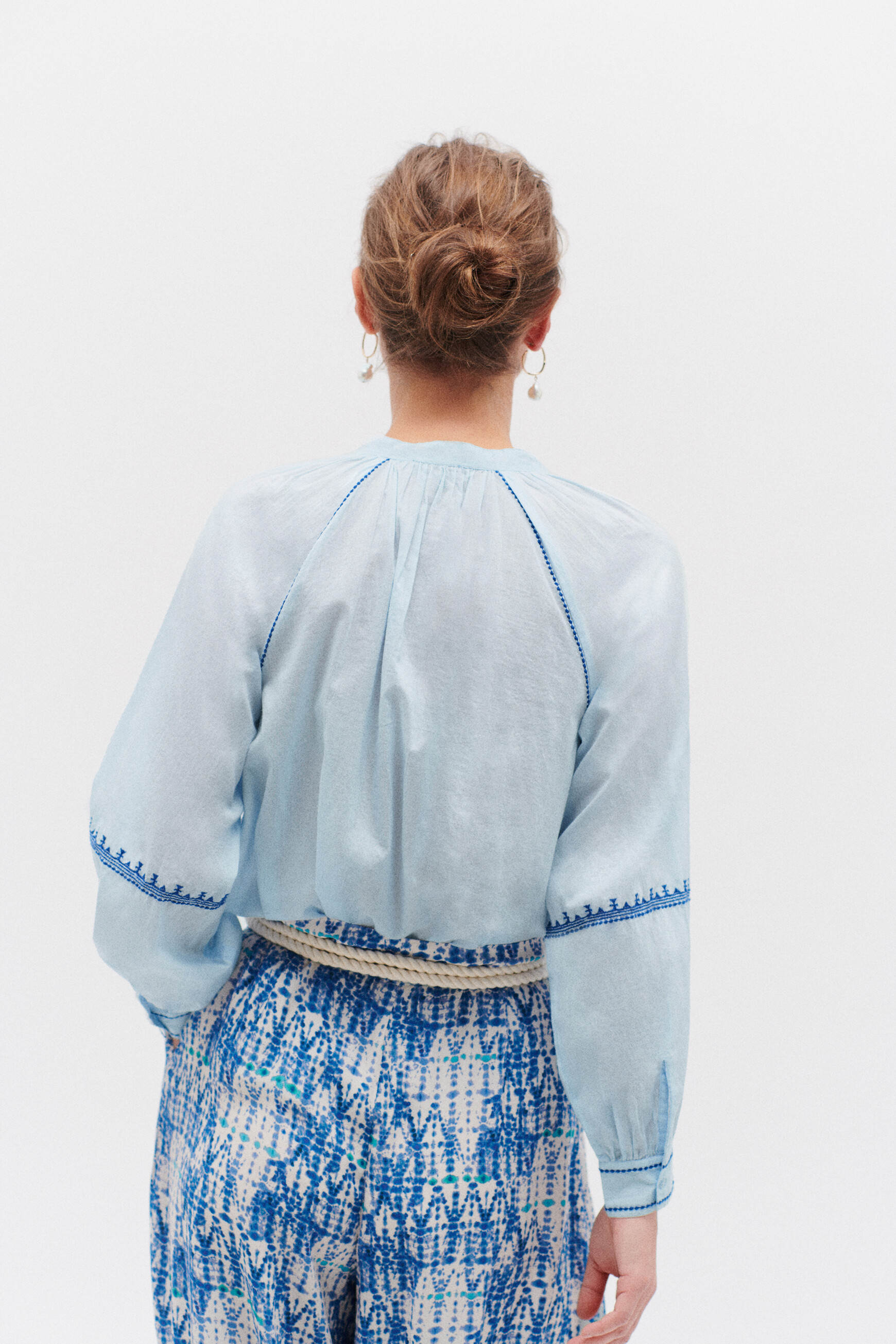 chemisier penelope bleu clair femme chemisier penelope bleu clair femme