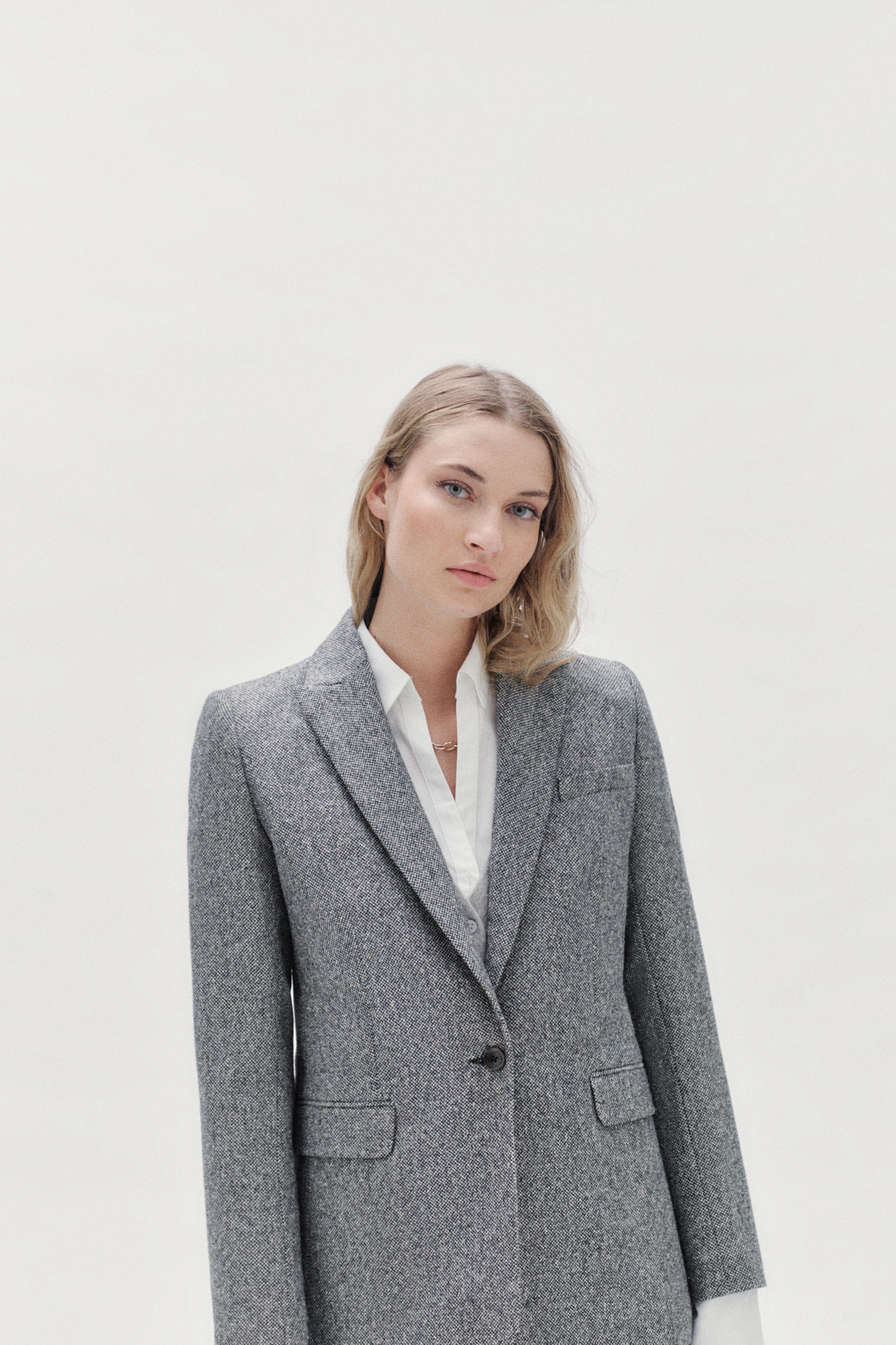 blazer zoe gris fonce femme blazer zoe gris fonce femme