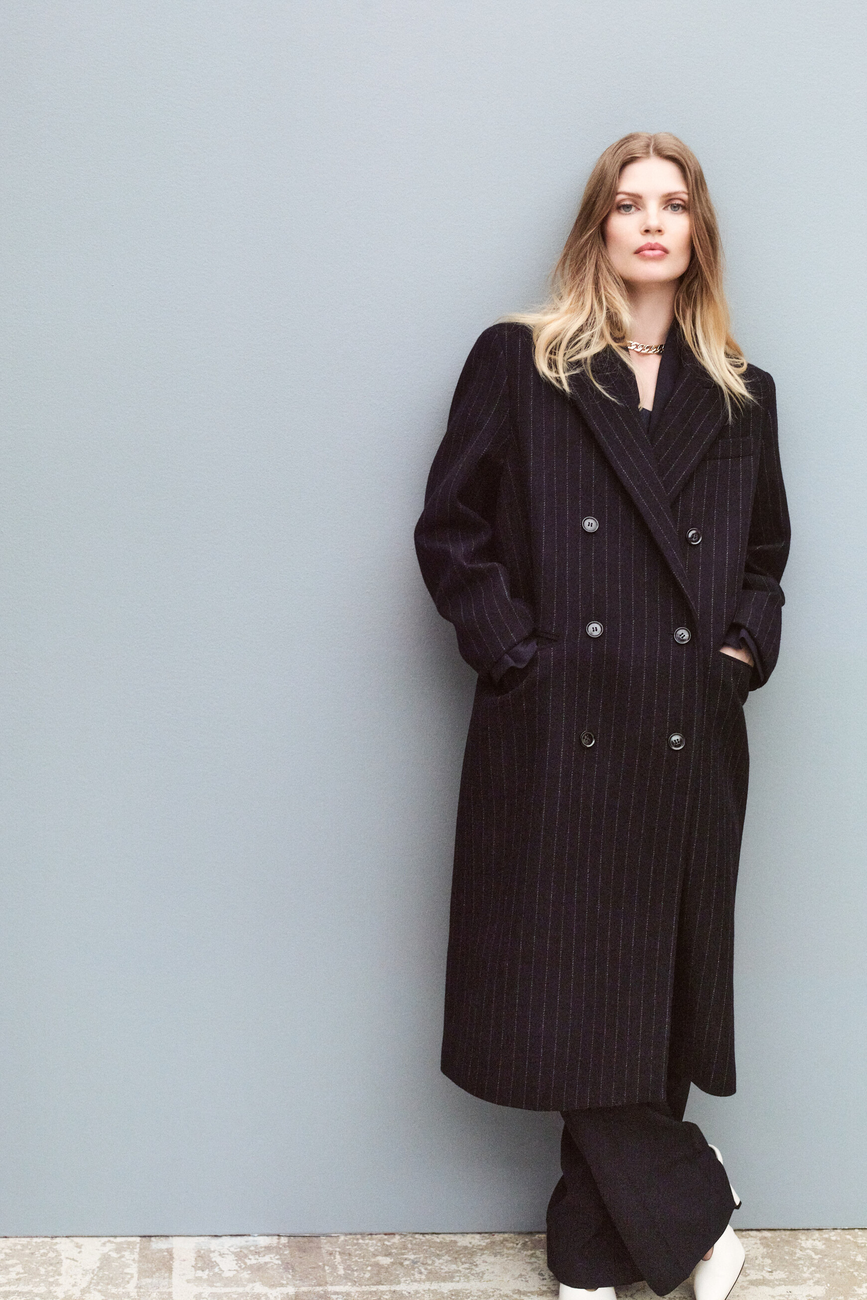giacomo2 coat navy blue woman Giacomo2 coat navy blue woman