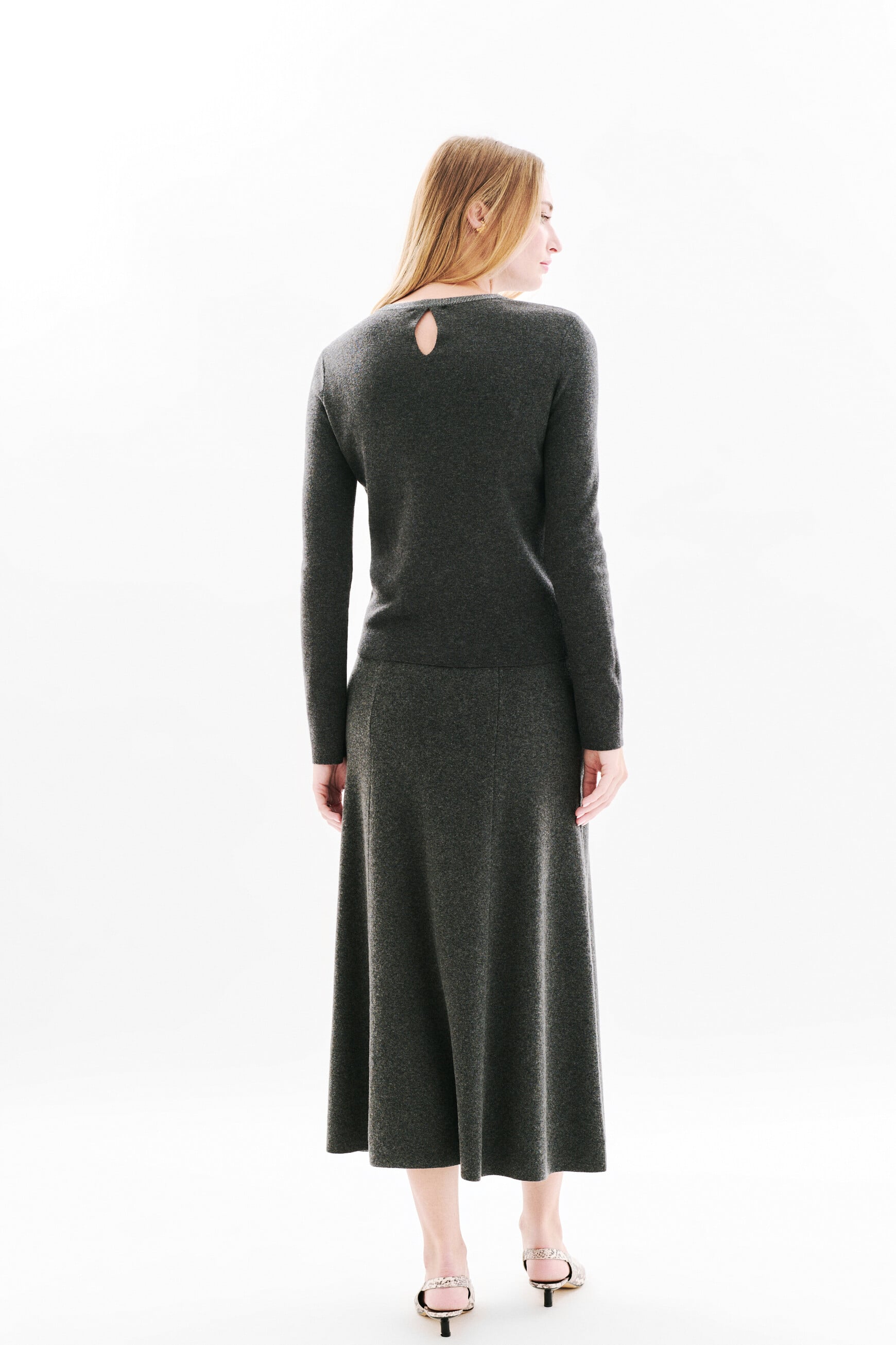 Jersey Mindy gris mujer